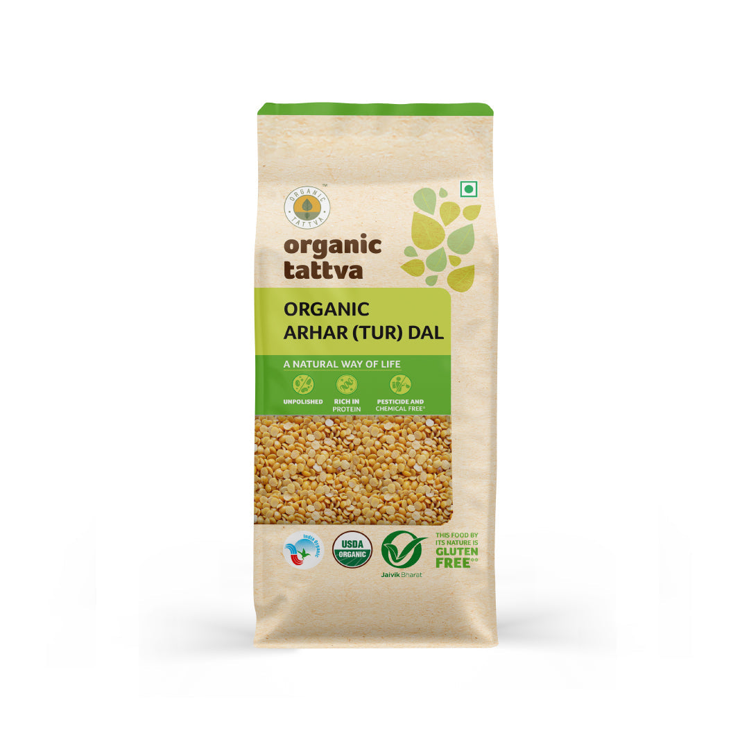 Organic Arhar (Tur) Dal