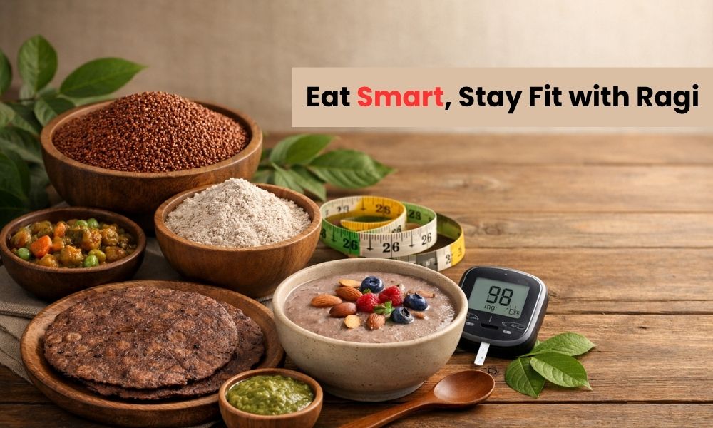 Stay fit with Ragi Consumption