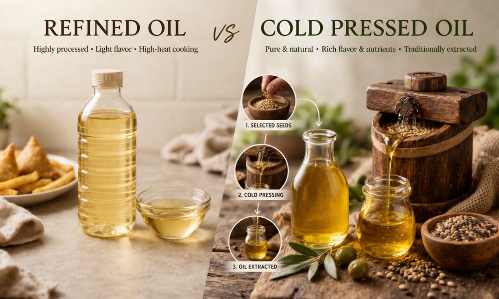 Cold Pressed Oil vs Refined Oil