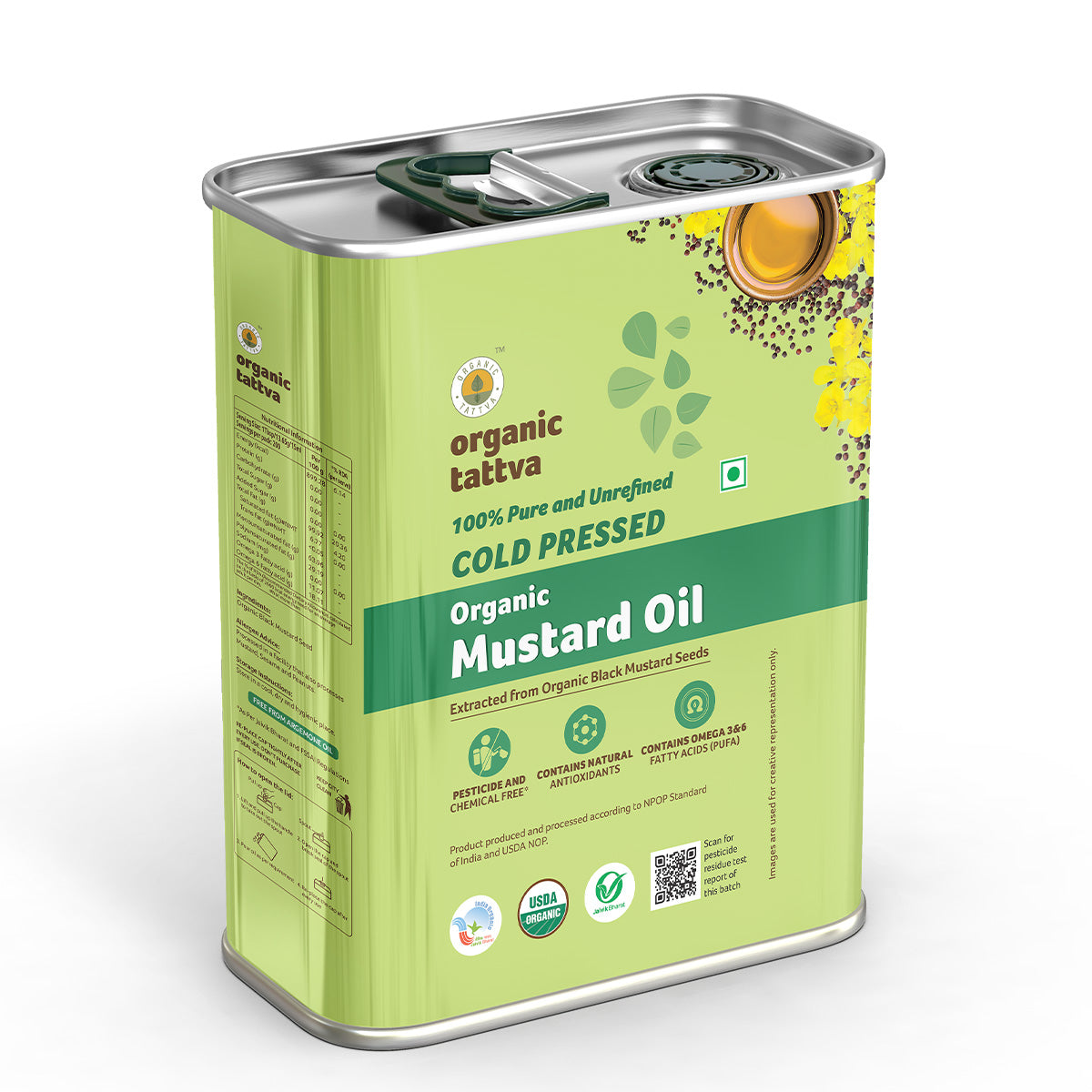 Cold Pressed Mustard Oil