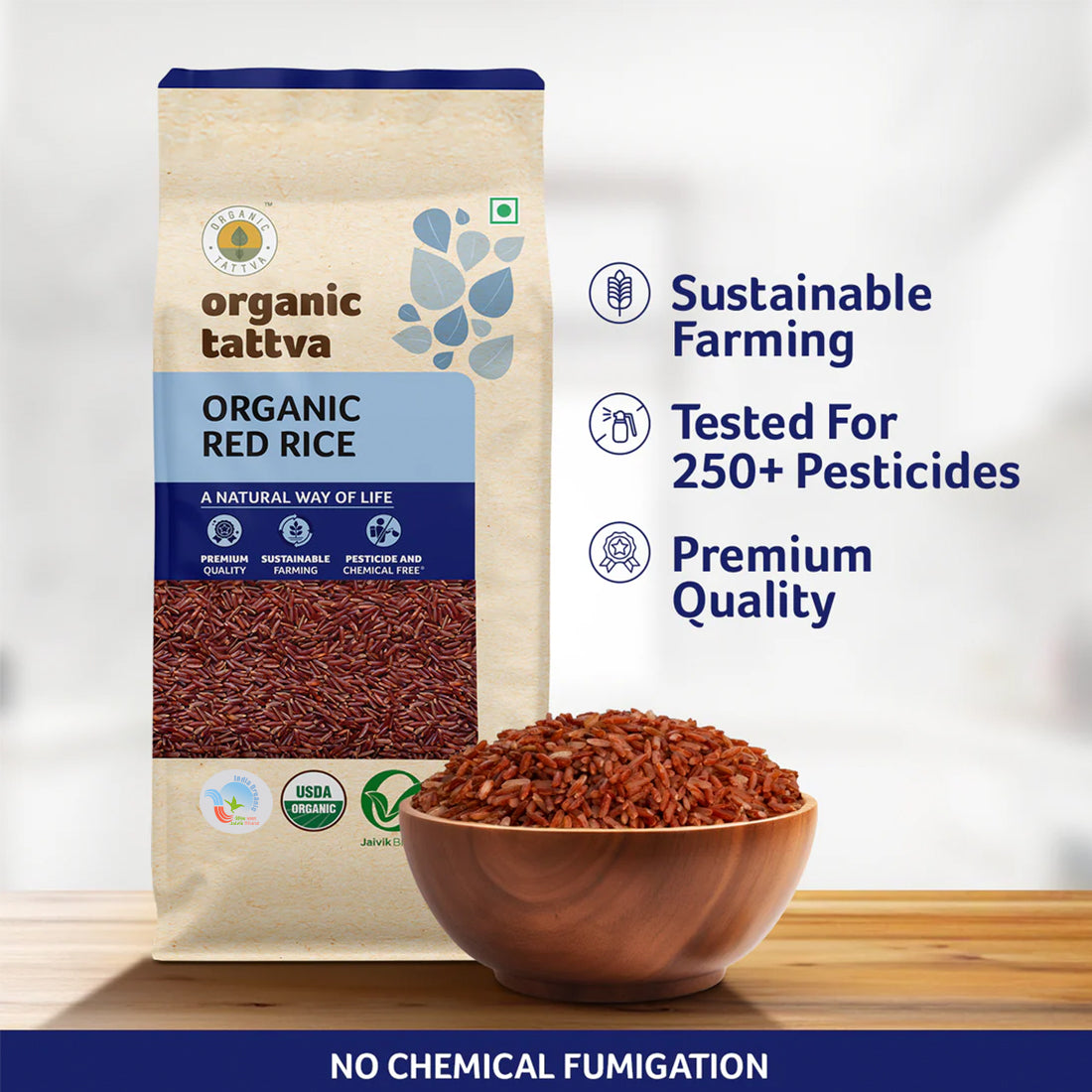 Organic Red Rice