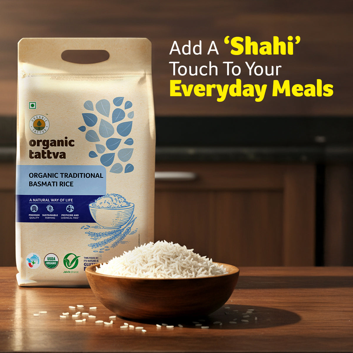 Organic Traditional Basmati Rice
