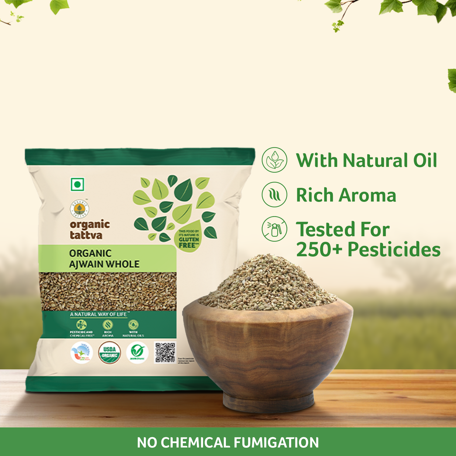 Organic Ajwain Whole