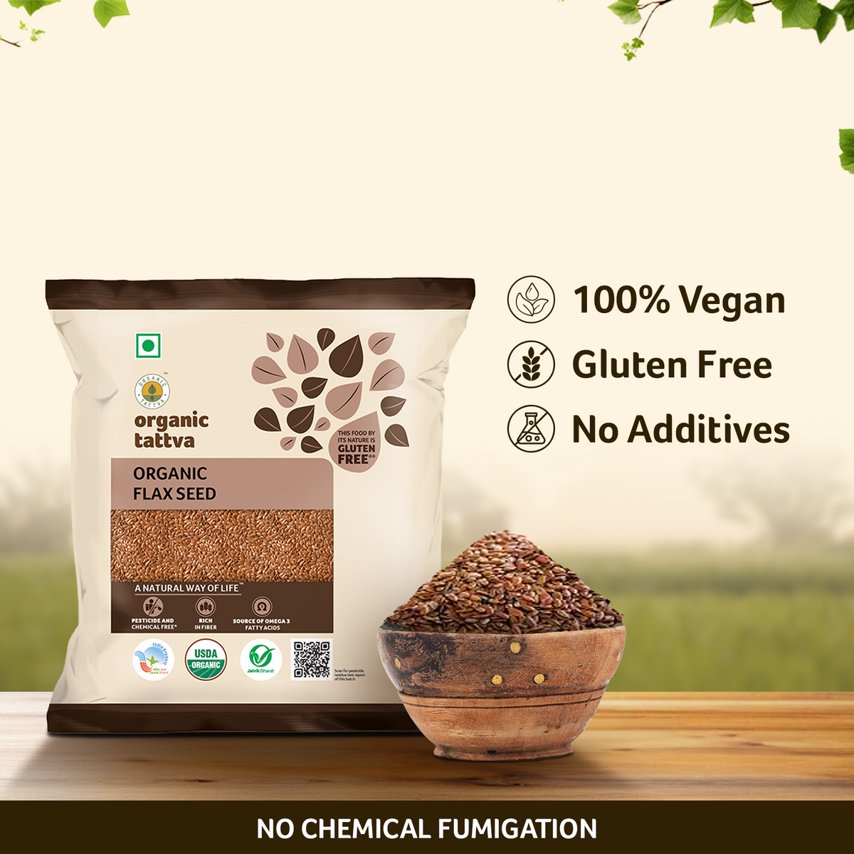 Buy Organic Flax Seeds