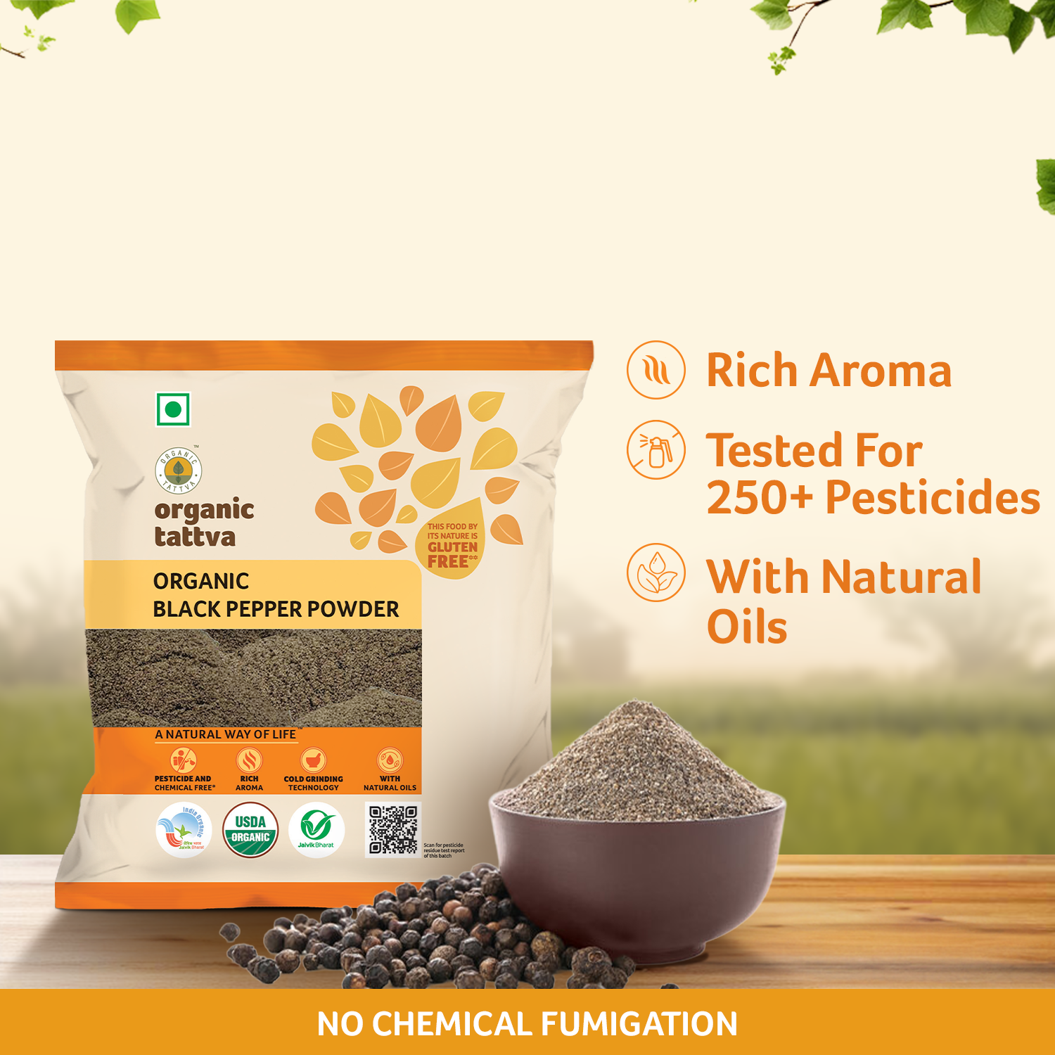 Organic Black Pepper Powder
