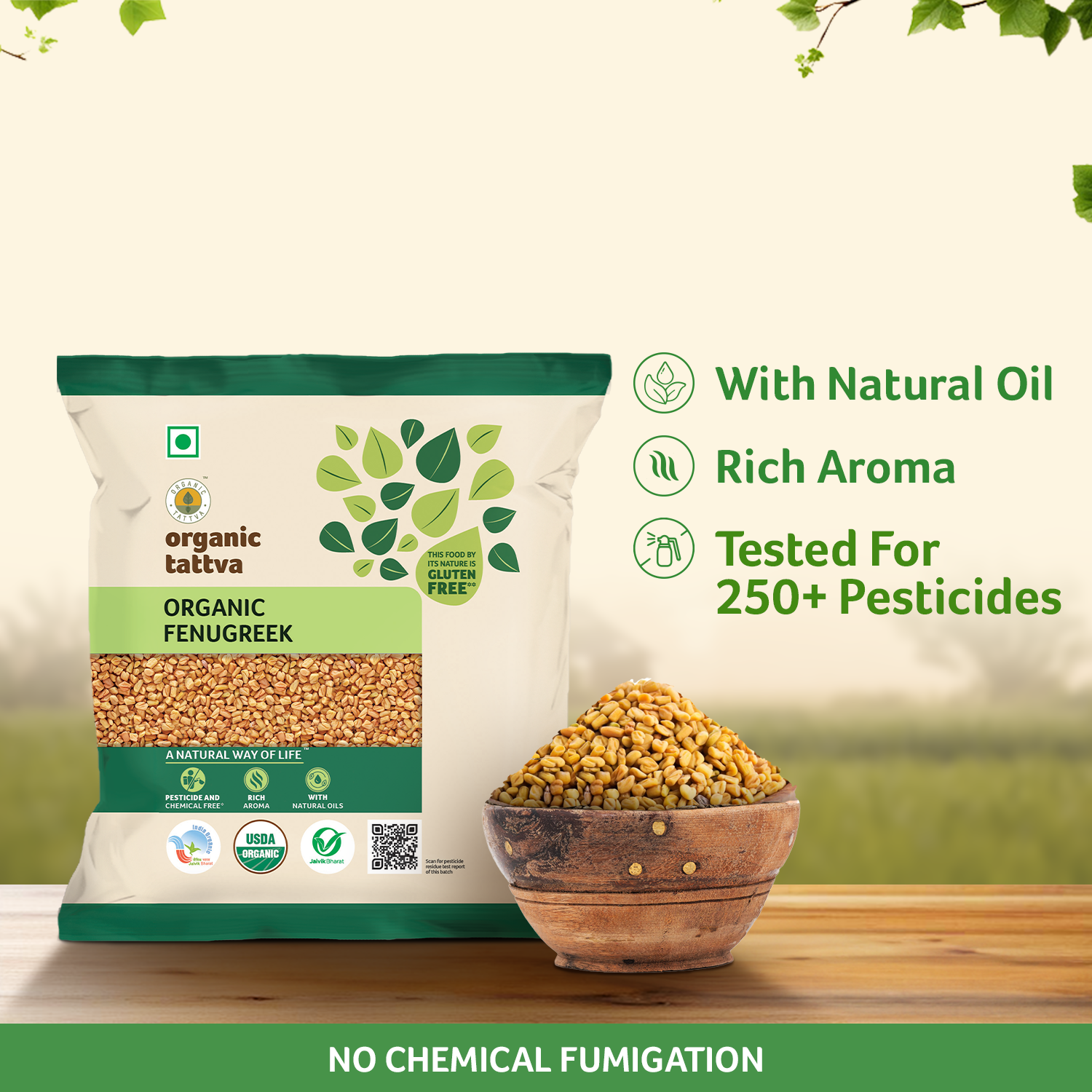 Organic Fenugreek