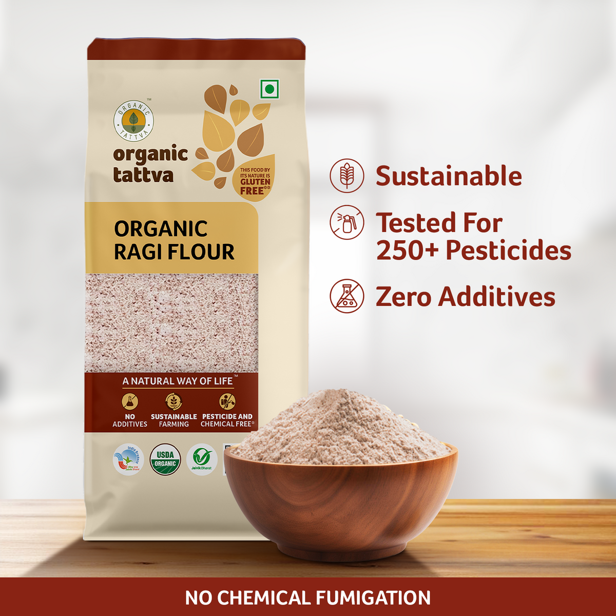 Organic Ragi Buy Organic Ragi Flour Online – Healthy & Nutritious – Organic Tattva