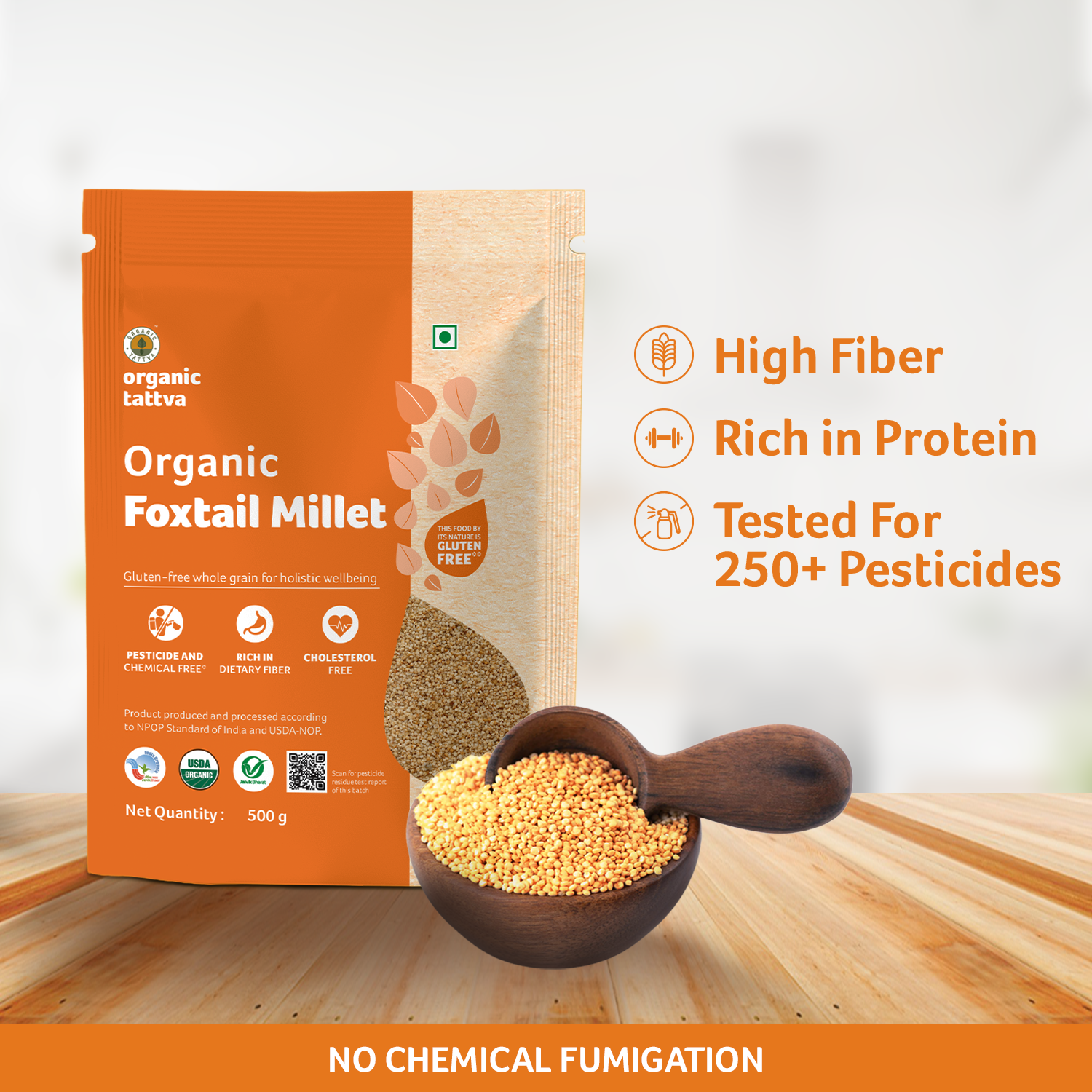 Buy Organic Foxtail Millet