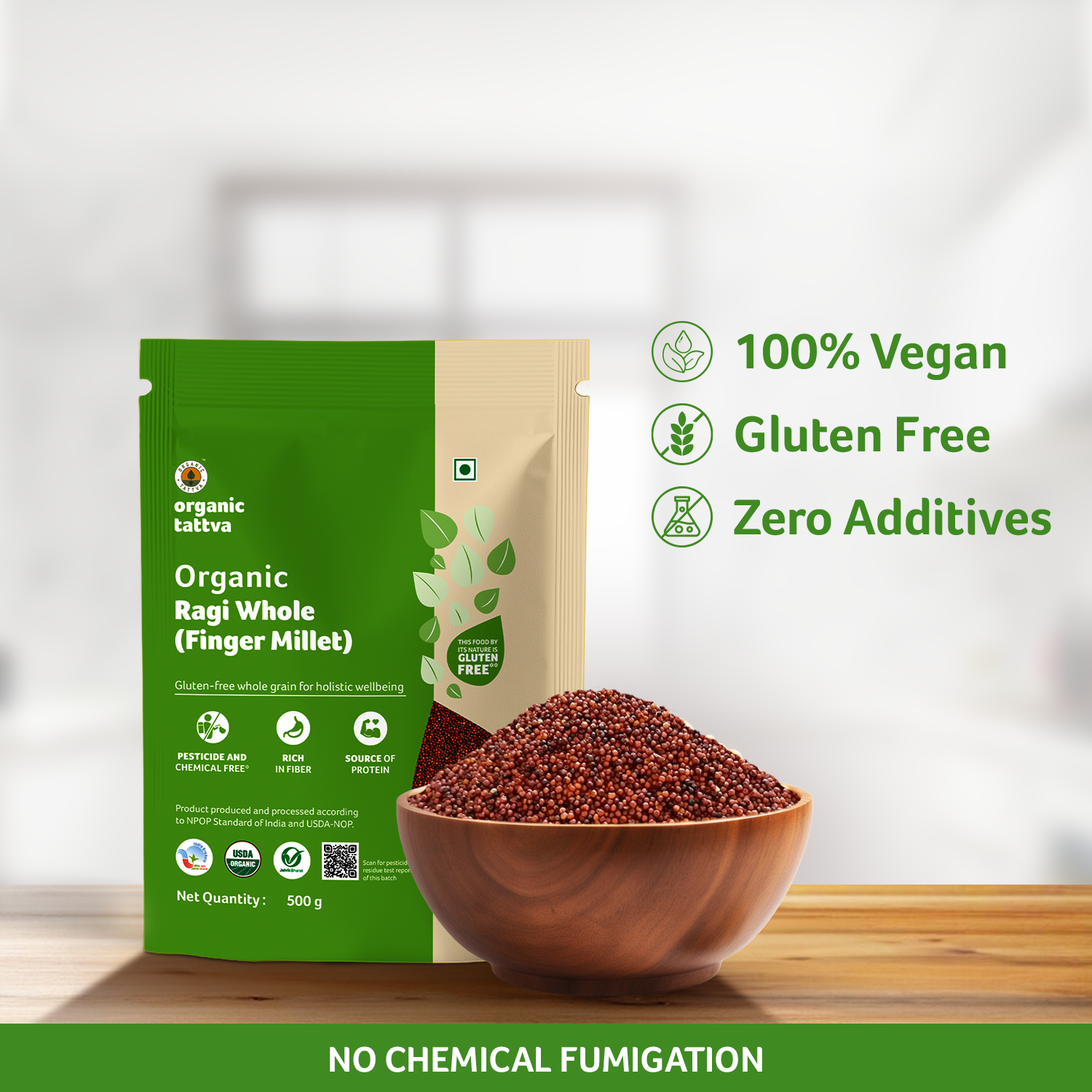 Organic Ragi Whole