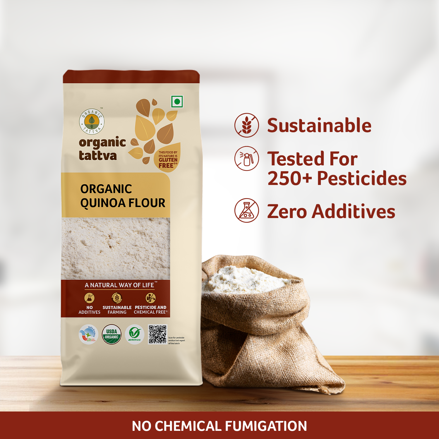 Buy organic quinoa flour
