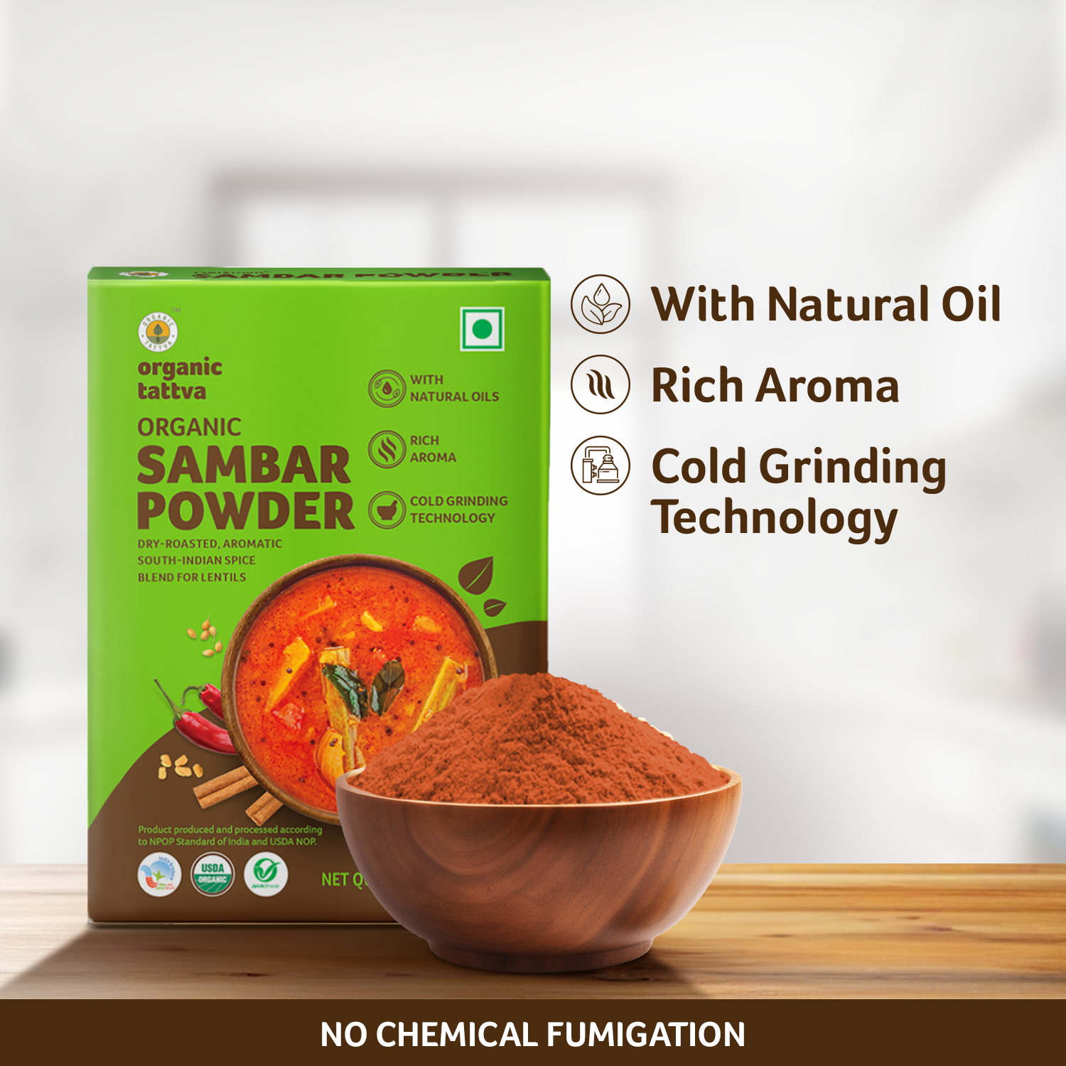 Organic Sambar Powder