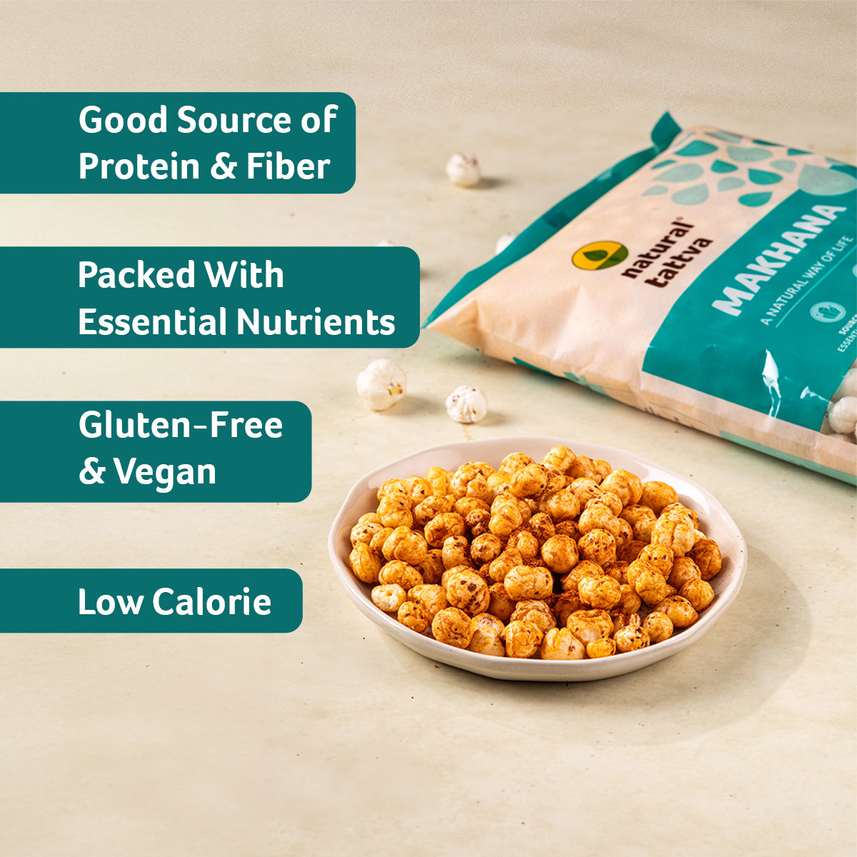 Organic Tattav a Makhana Ingredients