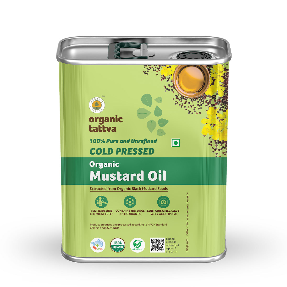 Cold Pressed Mustard Oil