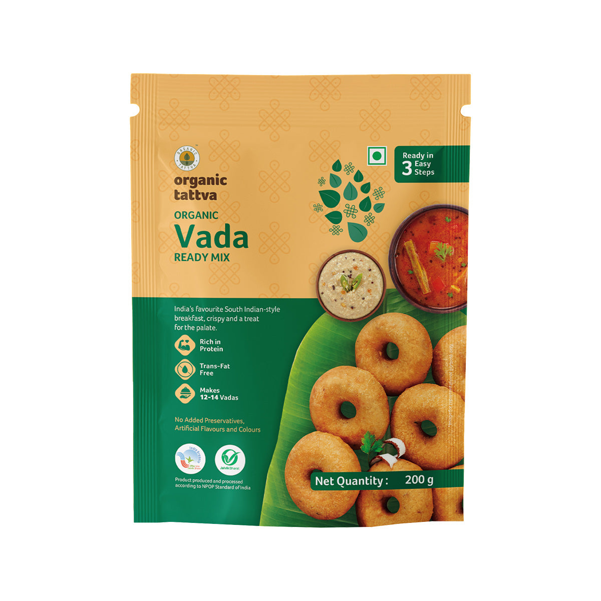 Organic Vada Ready Mix
