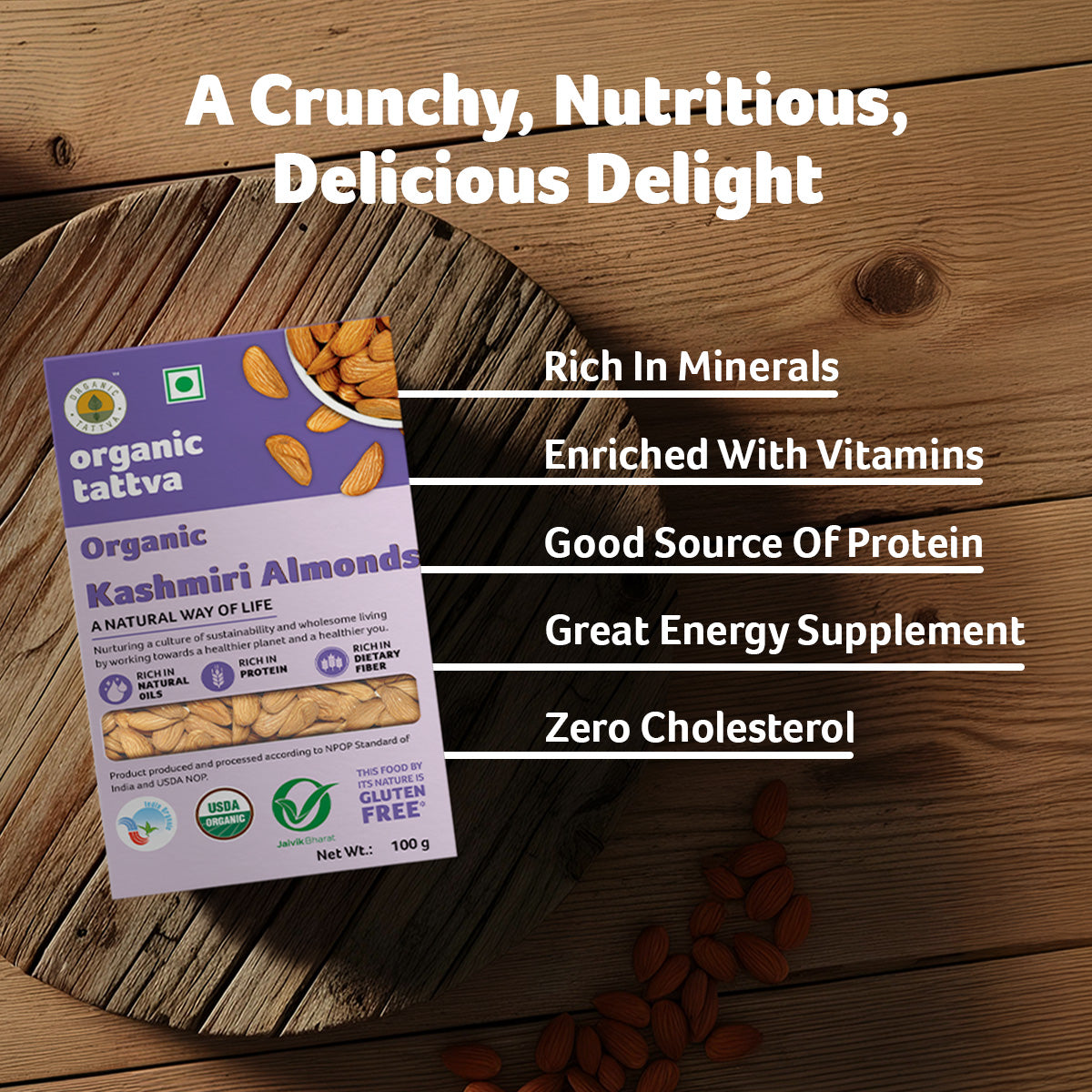 Organic Kashmiri Almonds