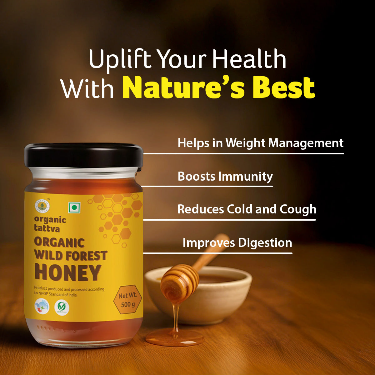 Organic Wild Forest Honey