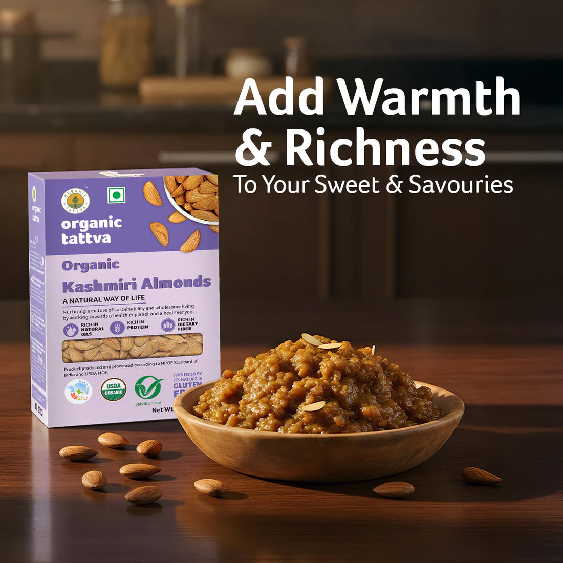 Organic Kashmiri Almonds