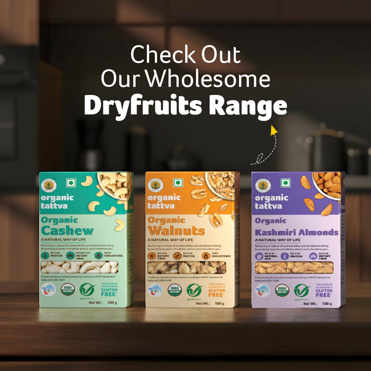 Organic Kashmiri Almonds