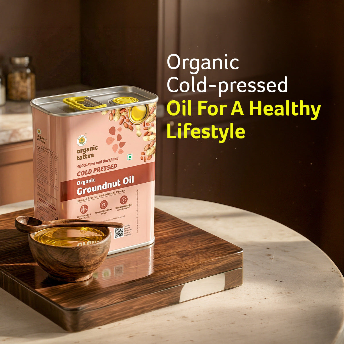 Organic Groundnut Oil