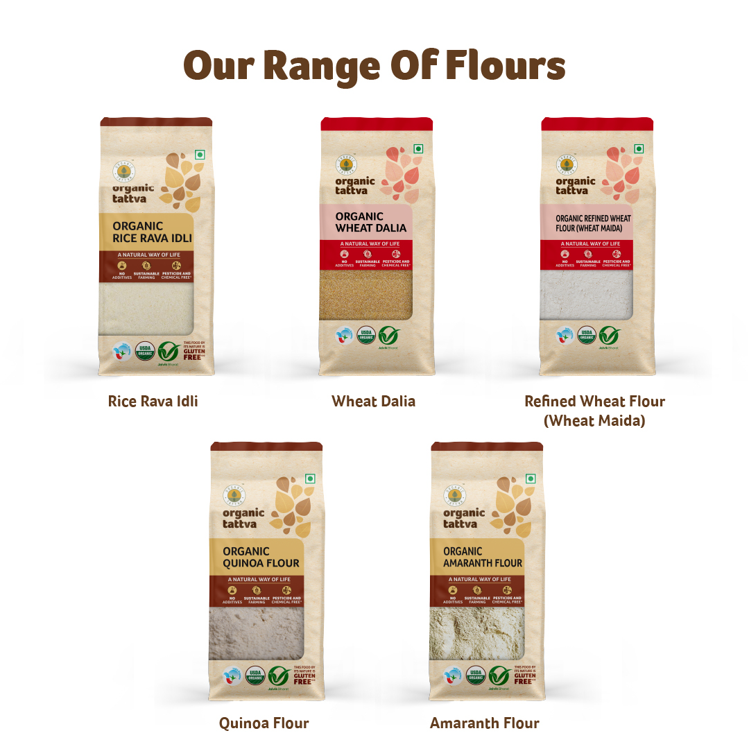 Organic Whole Wheat Flour Chakki Atta Organic Whole Wheat Flour Chakki Atta