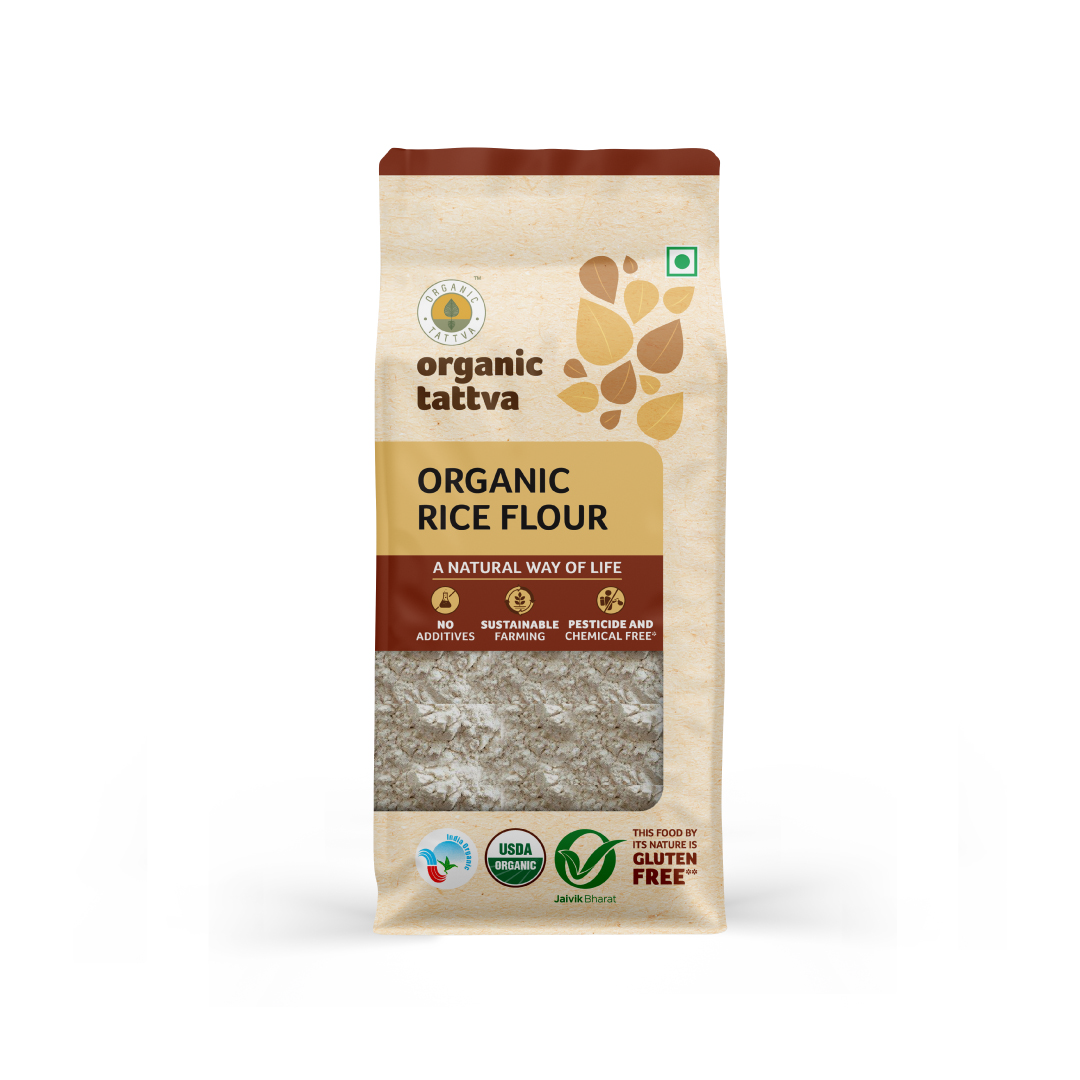 Organic Rice Flour 500 Gram | Vegan and Gluten Free | NO Additives and ...