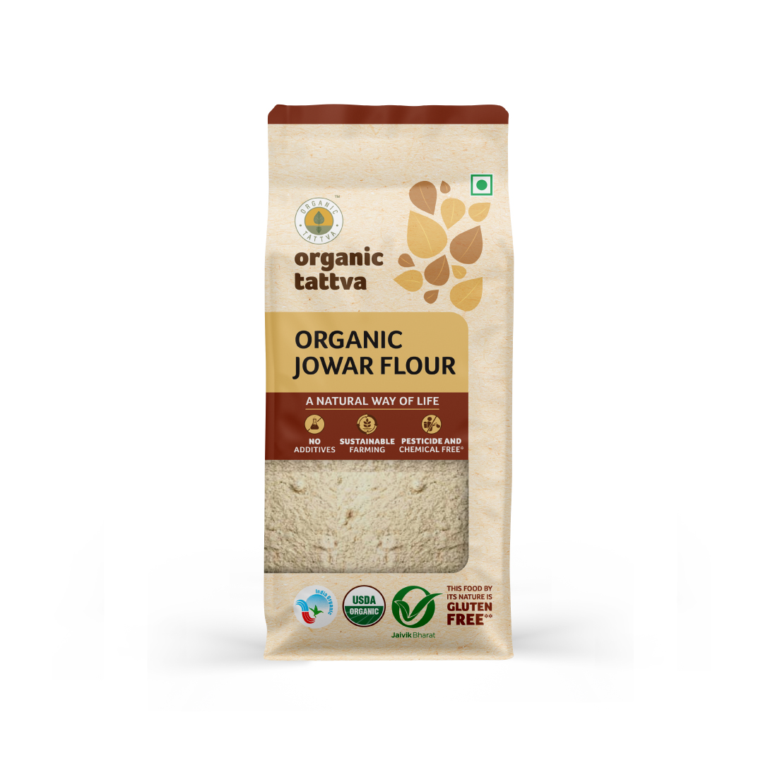 Jowa Rice Organic 'Jowar Flour,' All Natural and Fresh – Organic Tattva
