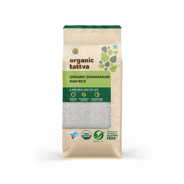 Organic Sonamasuri Rice White