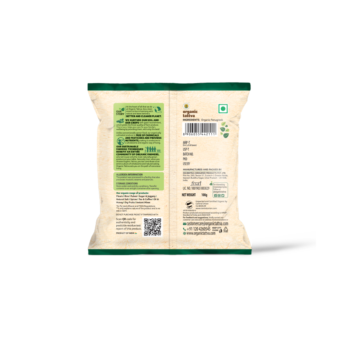 Organic Fenugreek