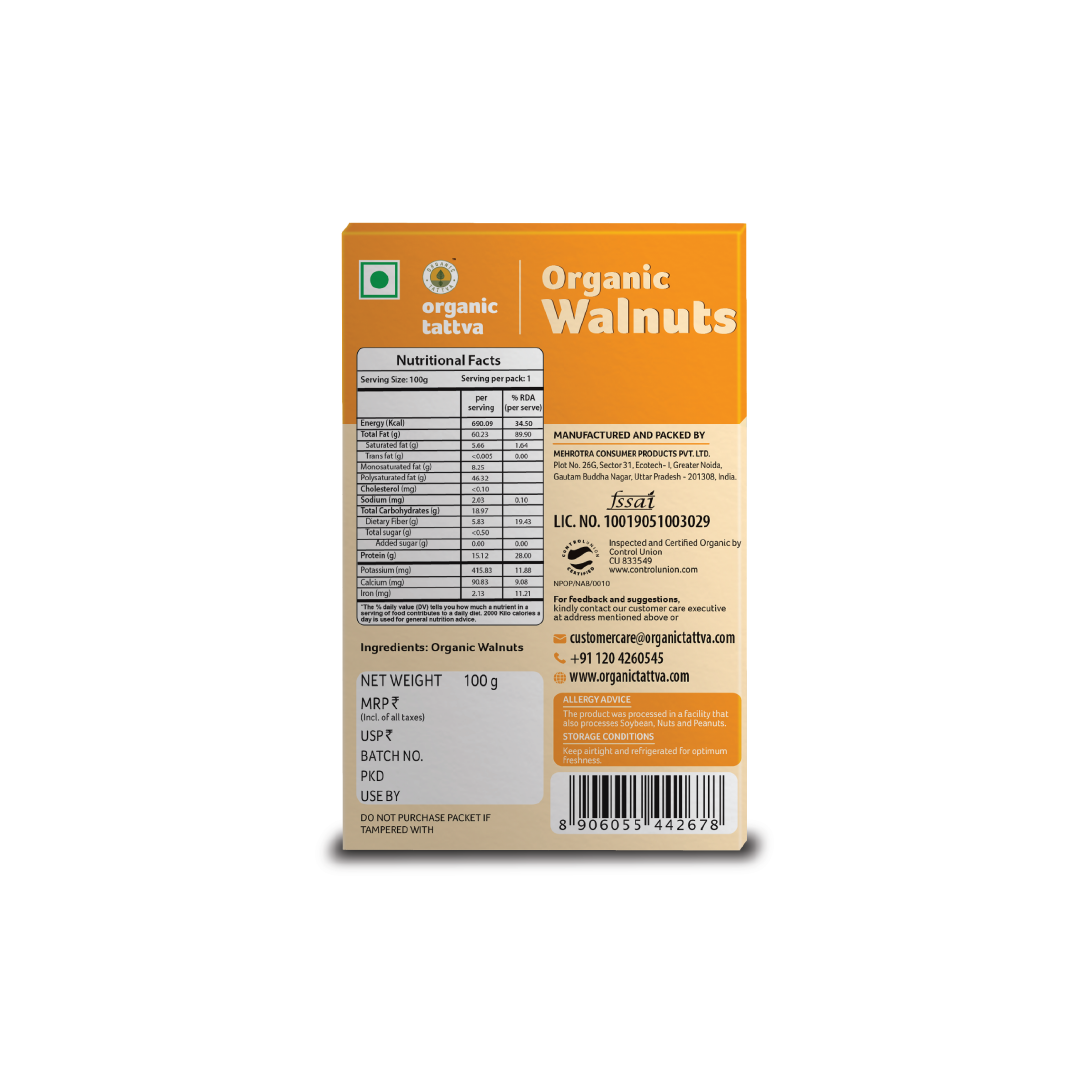 Organic Kashmiri Walnuts
