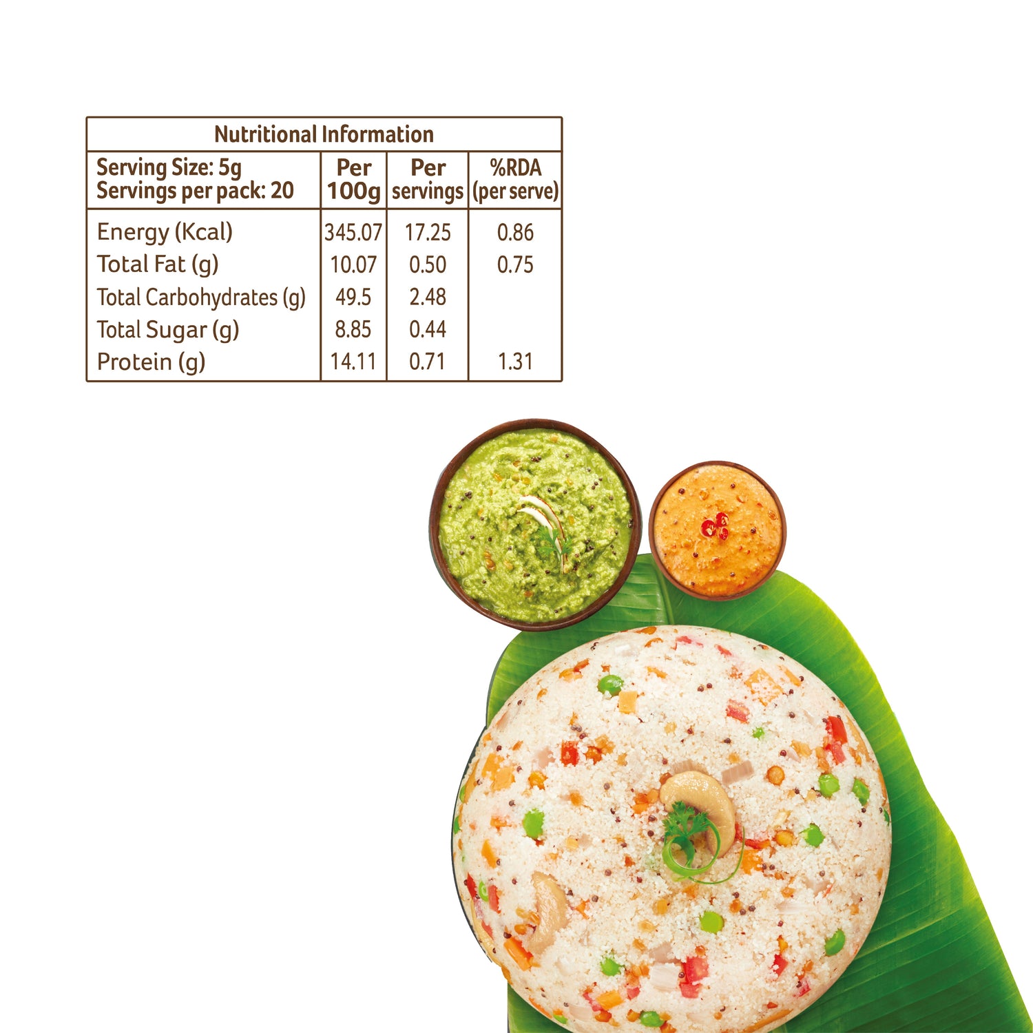 RTC Combo - Ragi dosa, Rice Dosa, Rice Idli, Masala Upma