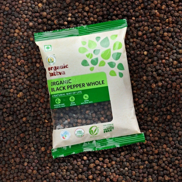 Organic Black Pepper Whole