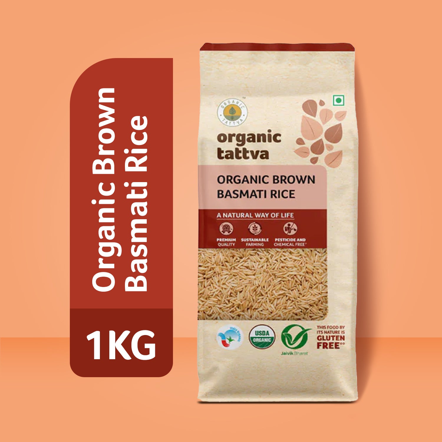 Organic Brown Basmati Rice