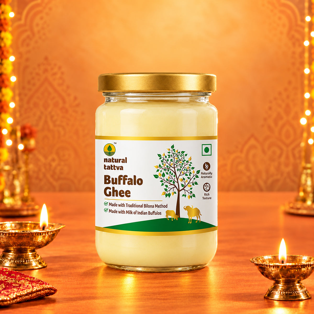Natural Tattva Buffalo Ghee