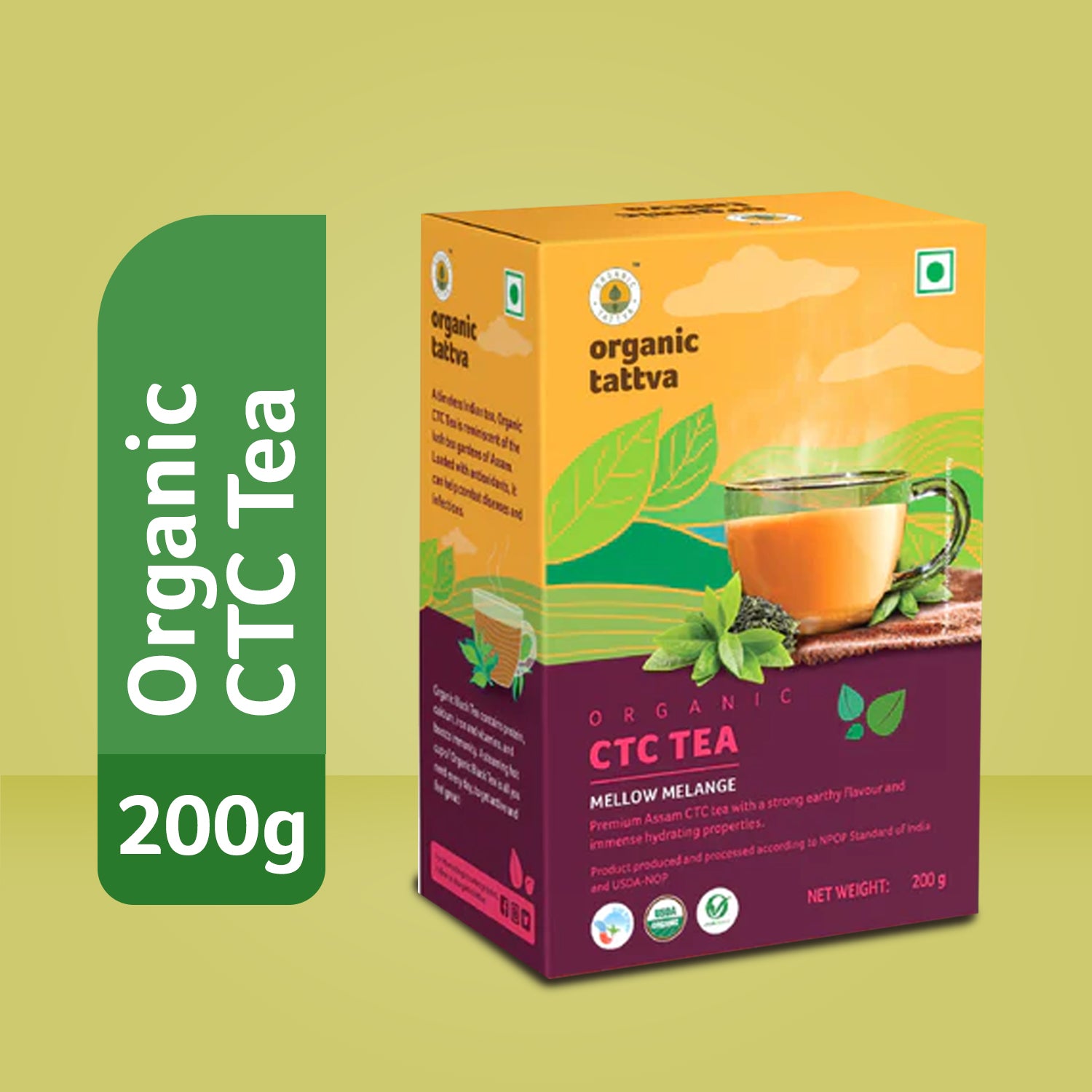 Organic Black CTC Tea