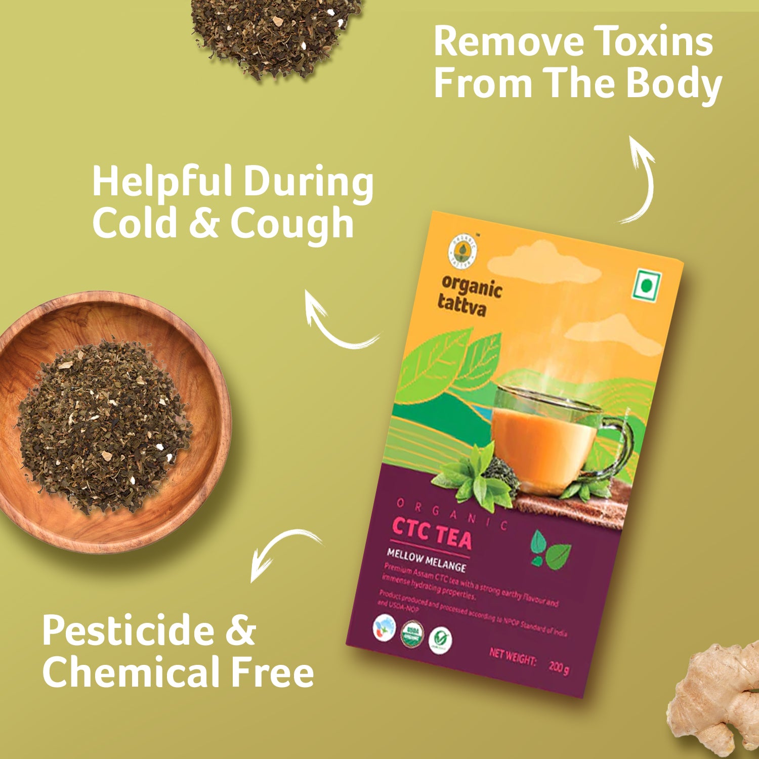 Organic Black CTC Tea