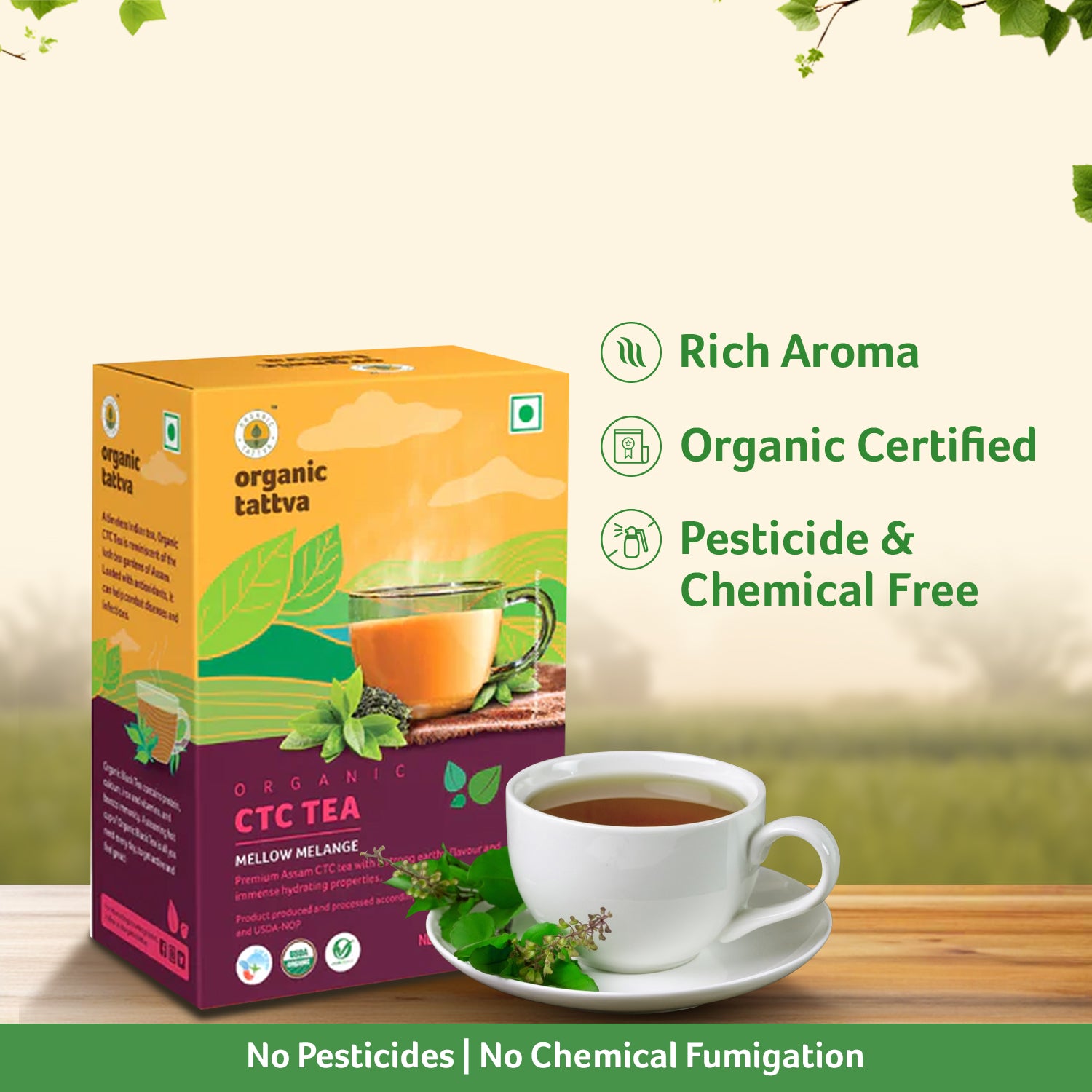 Organic Black CTC Tea