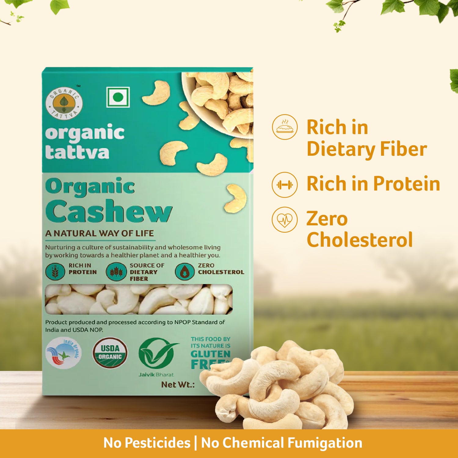 Organic Cashews