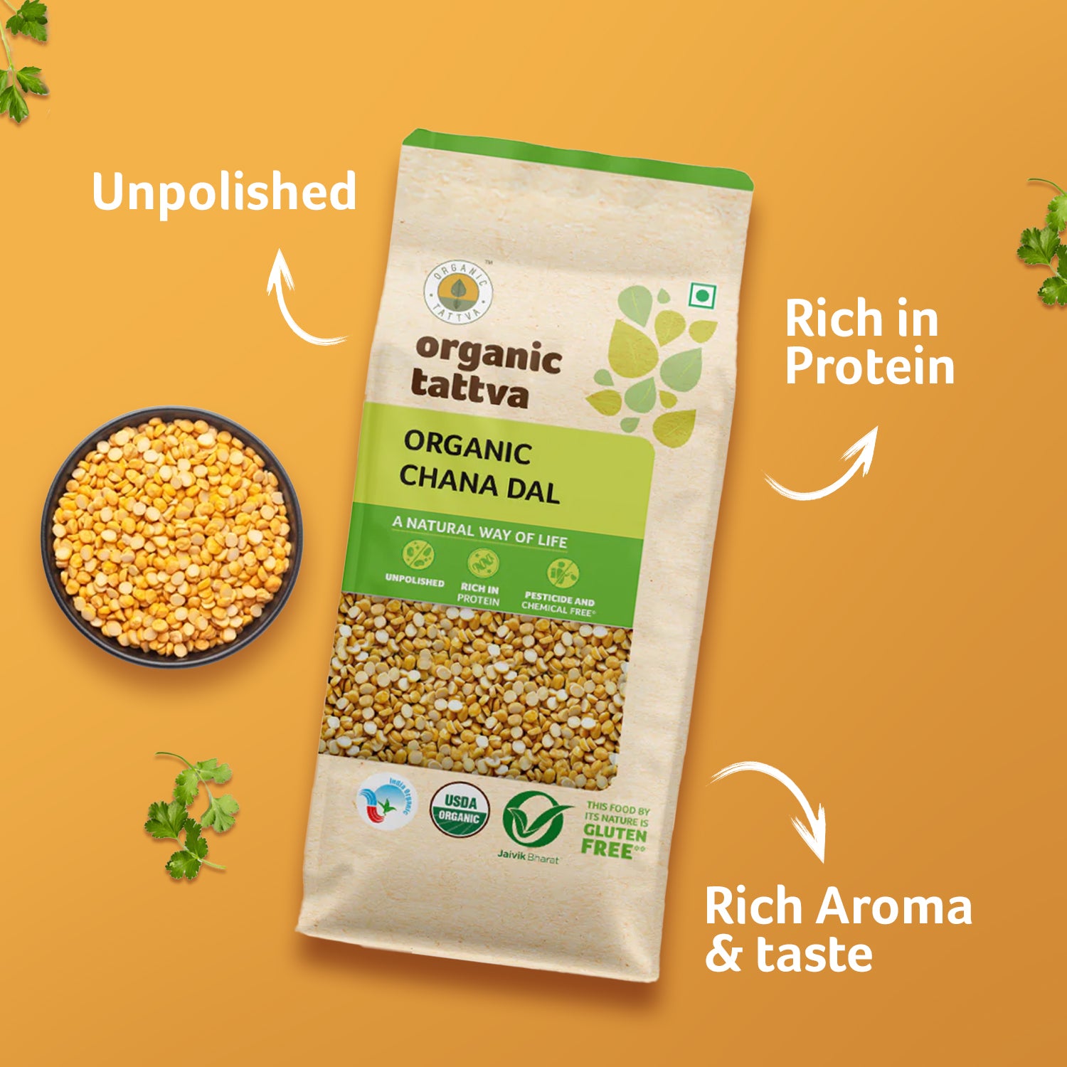 Organic Chana Dal