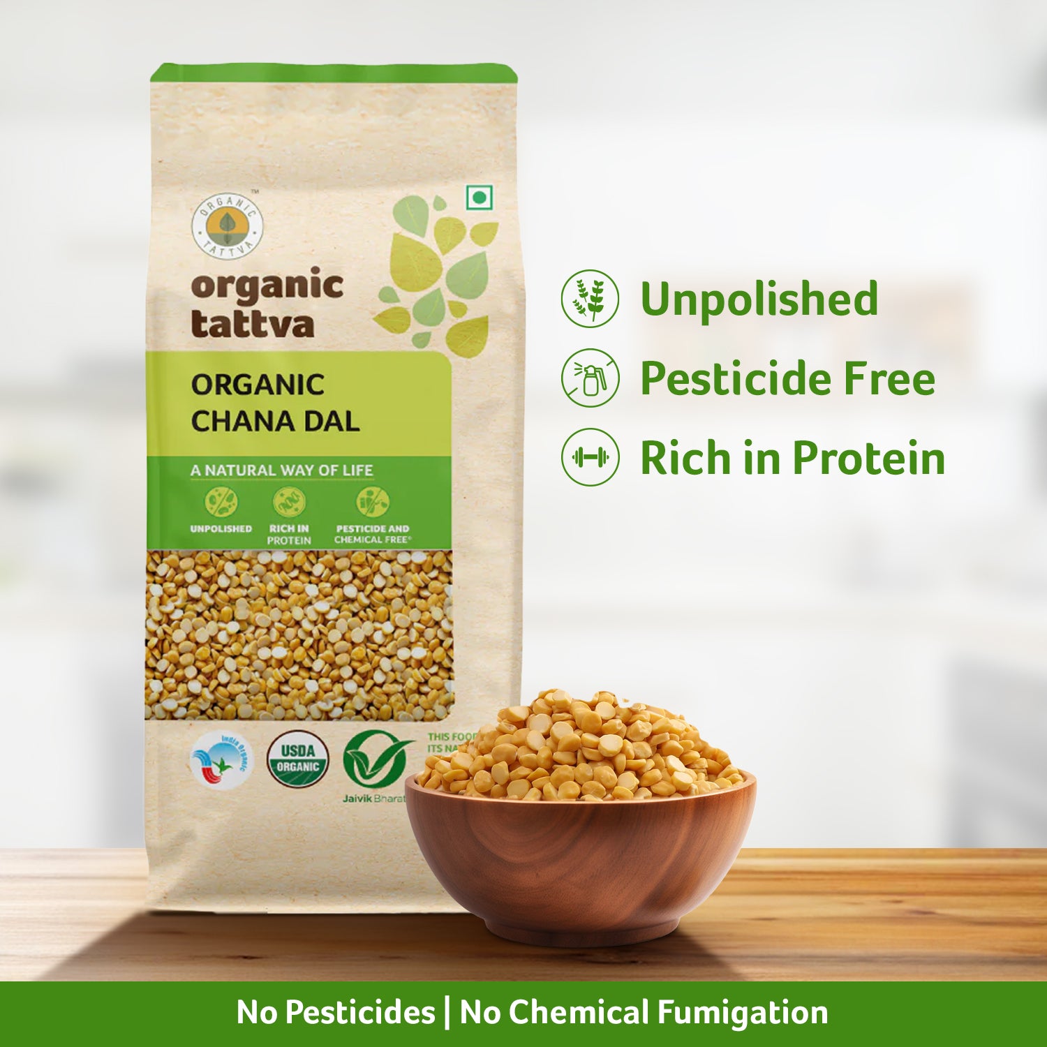 Organic Chana Dal