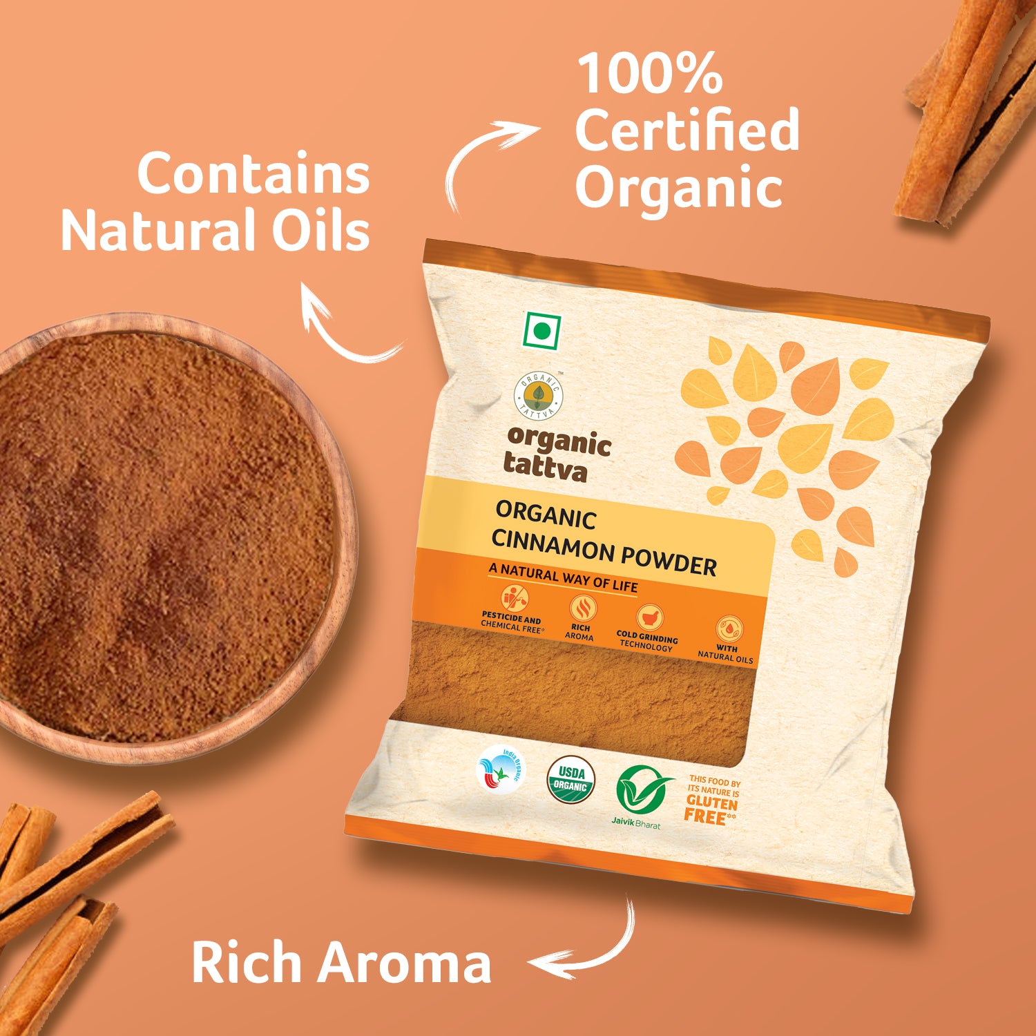 Organic Cinnamon powder