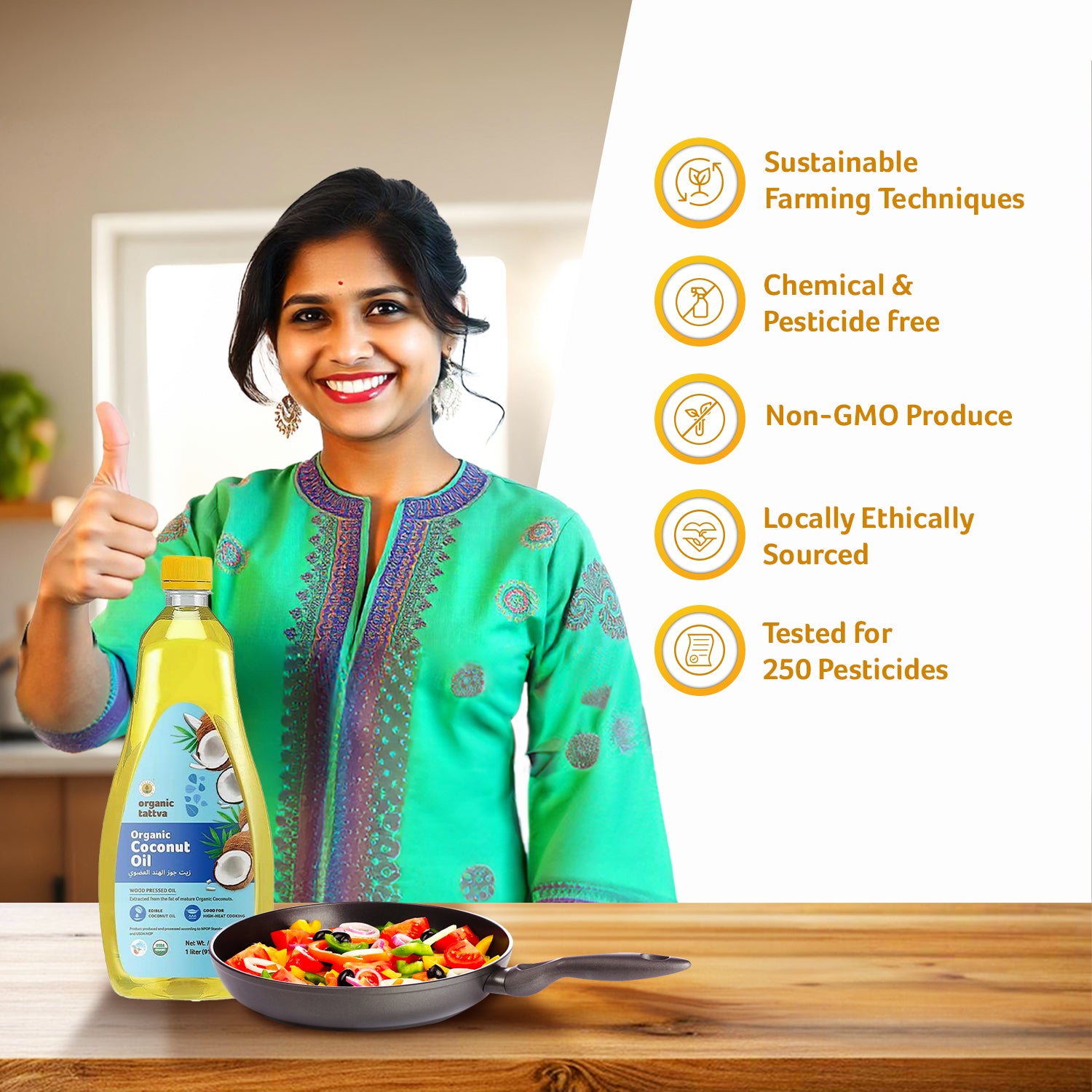 Organic Cold Pressed Coconut Oil