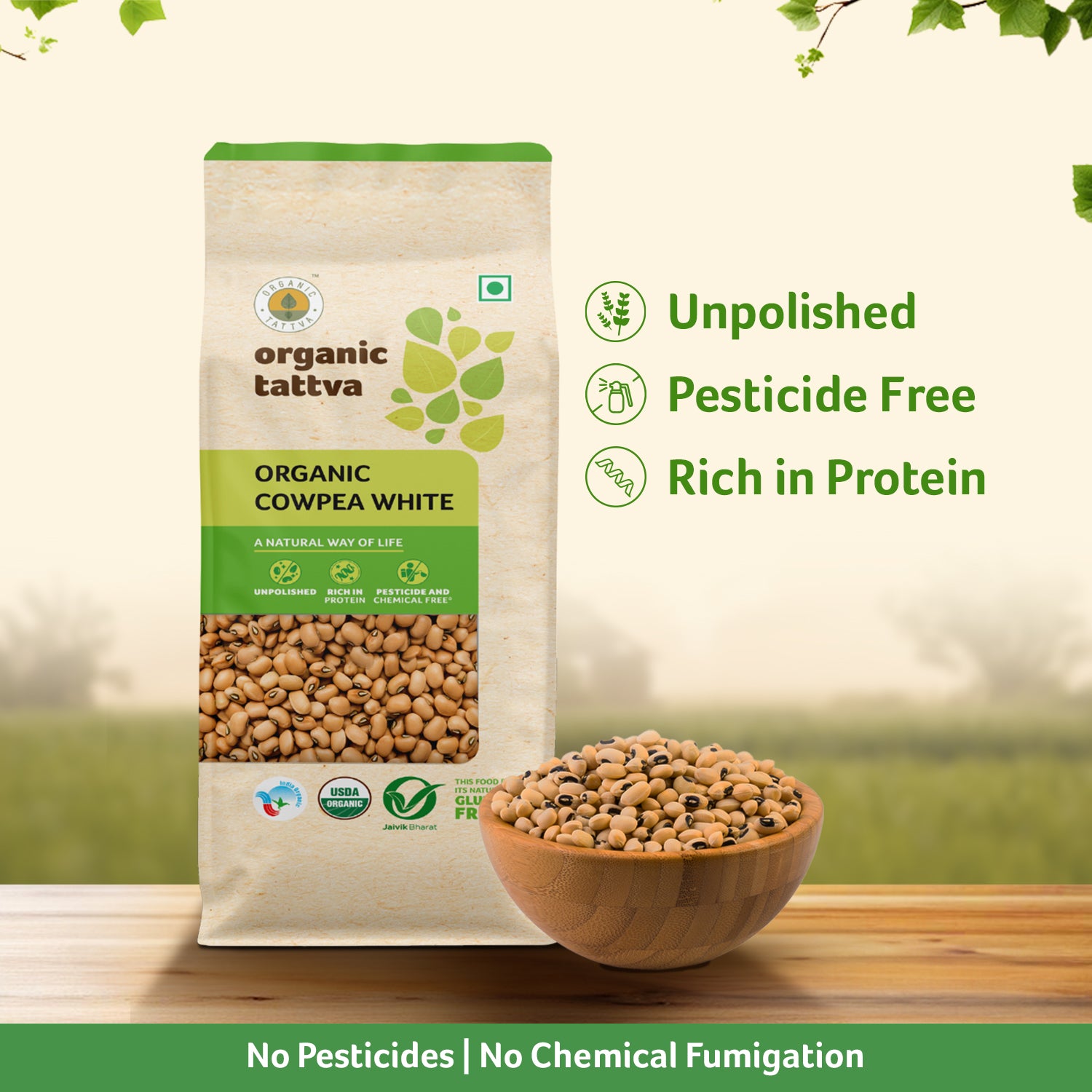 Organic Cowpea White