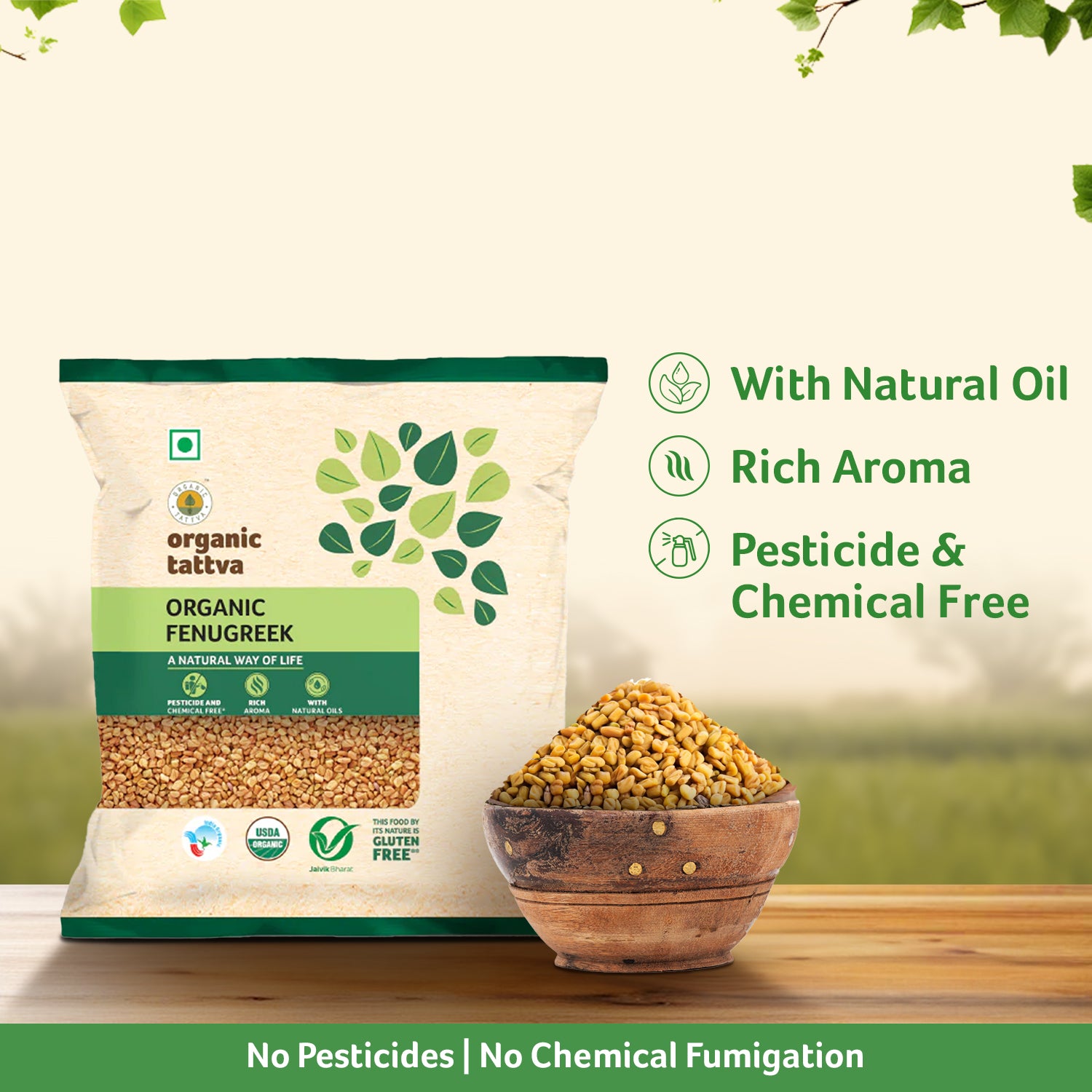 Organic Fenugreek