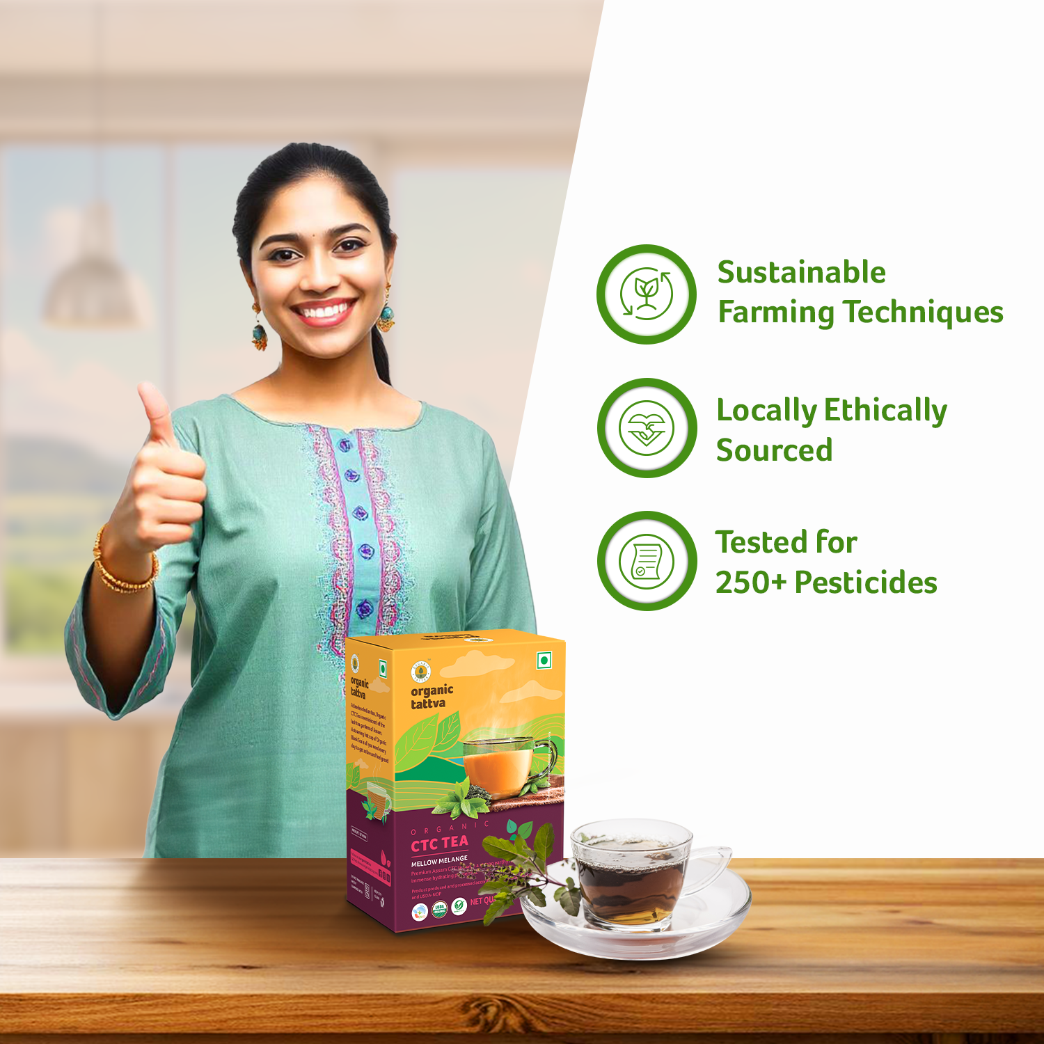 Organic Black CTC Tea