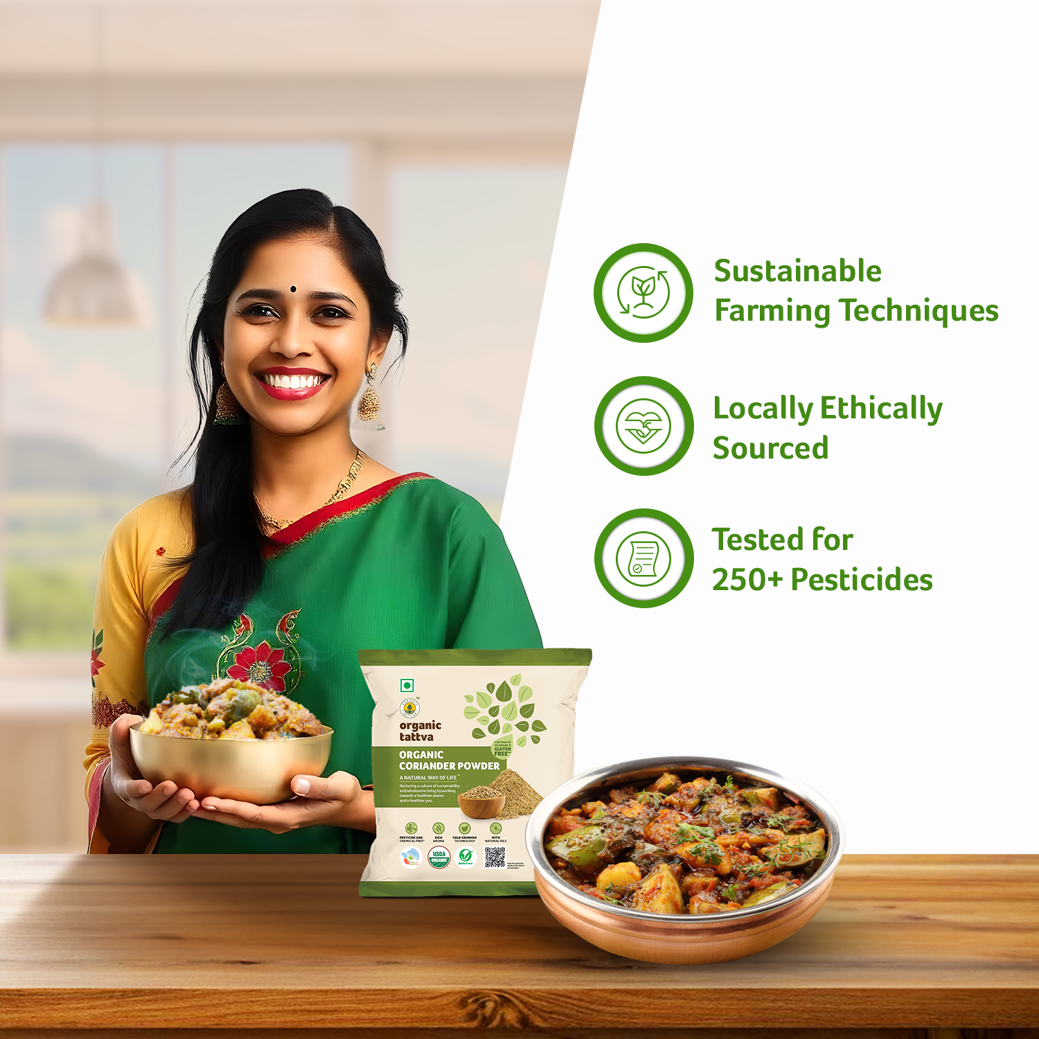 Organic Coriander Powder