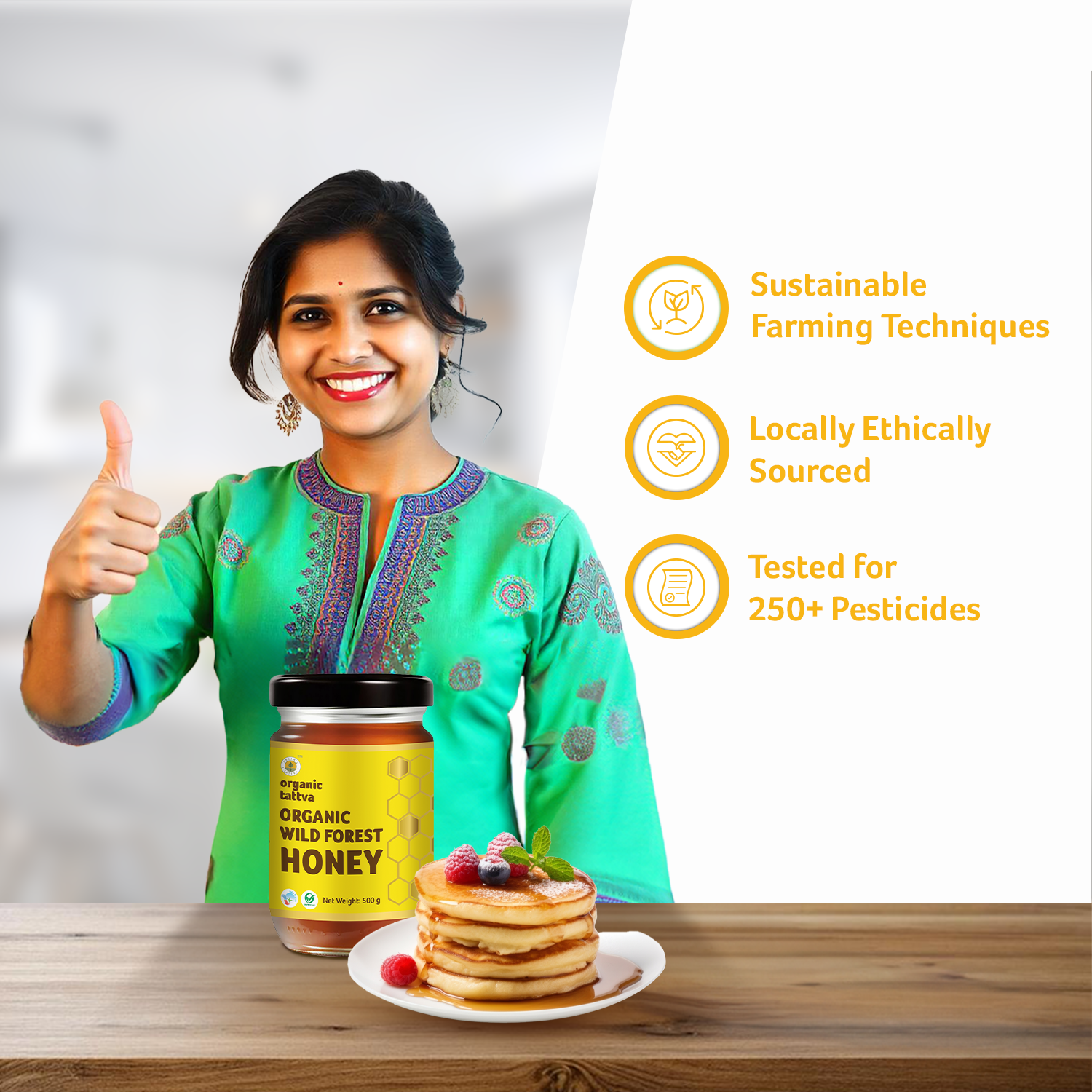 Organic Wild Forest Honey