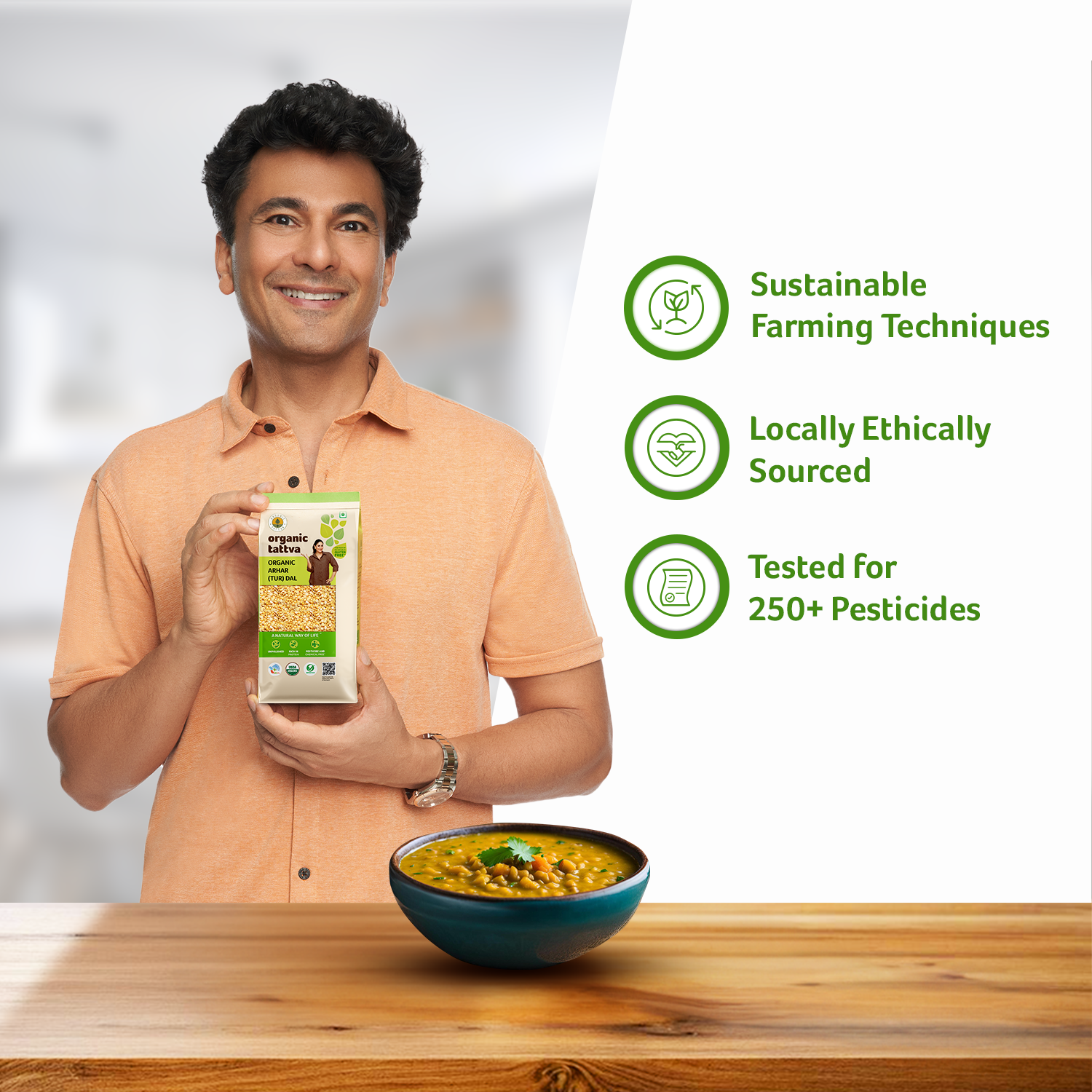 Organic Arhar (Tur) Dal