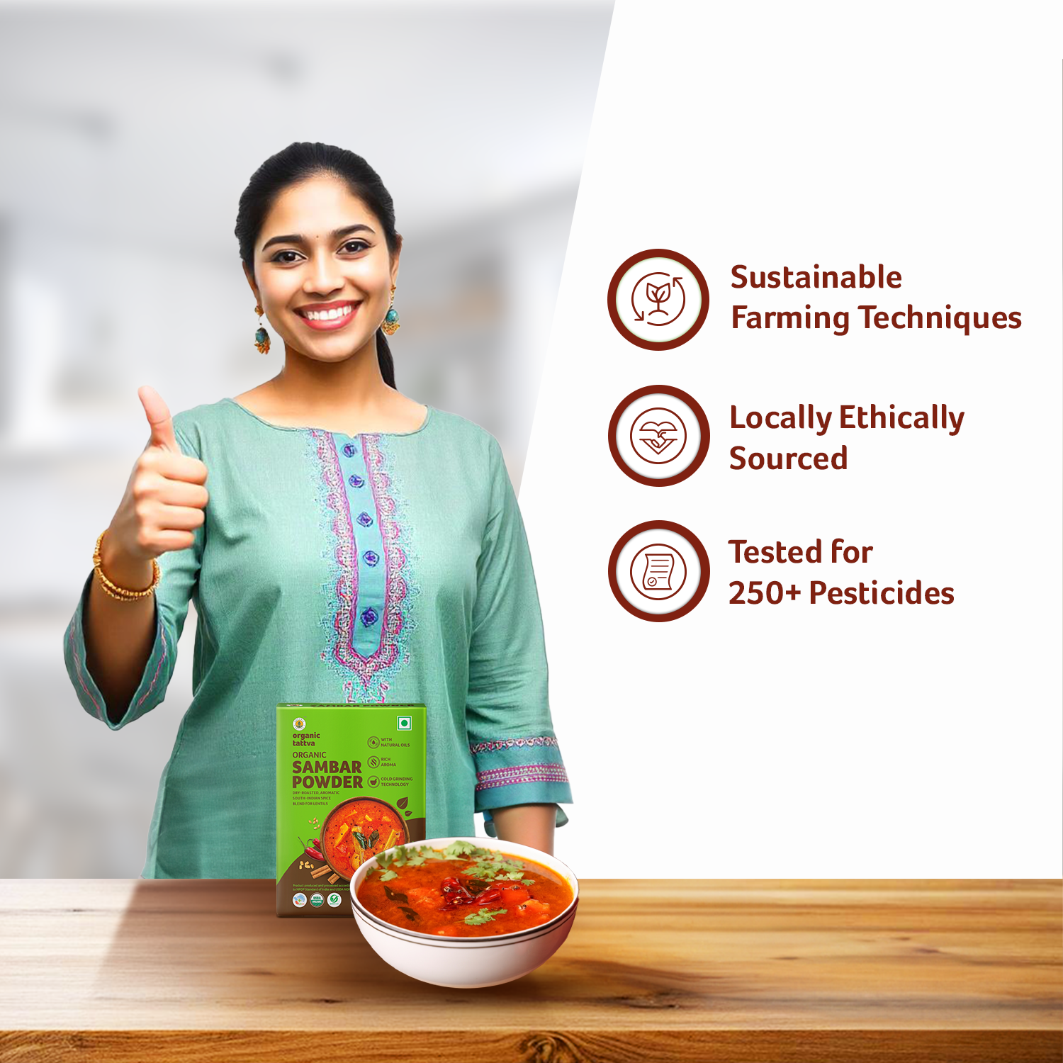 Organic Sambar Powder