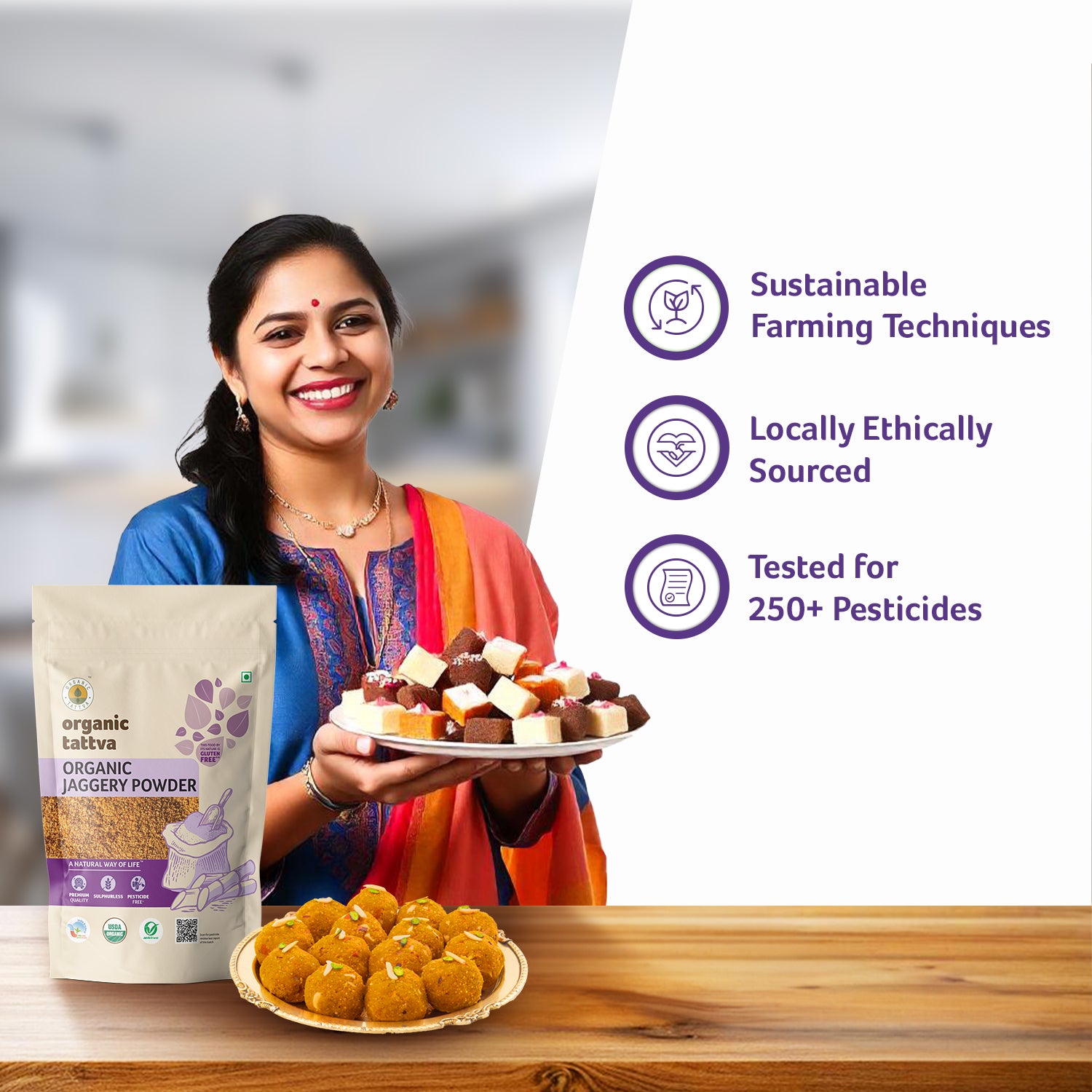 Organic Jaggery Powder