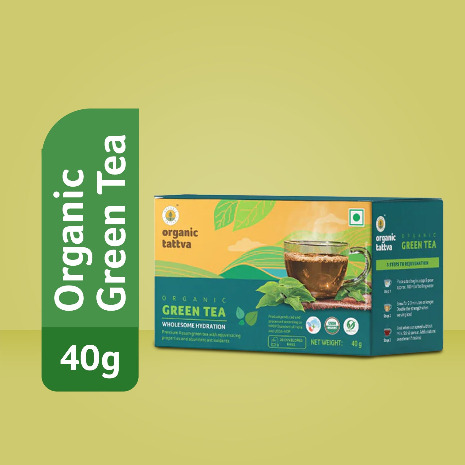 Organic Green Tea (20 teabags)